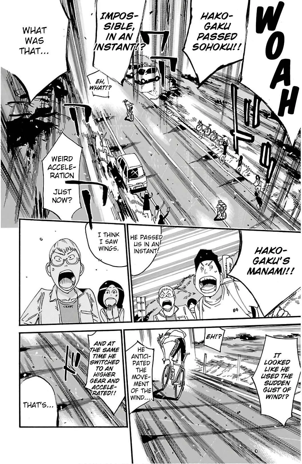 Yowamushi Pedal Chapter 524 page 22