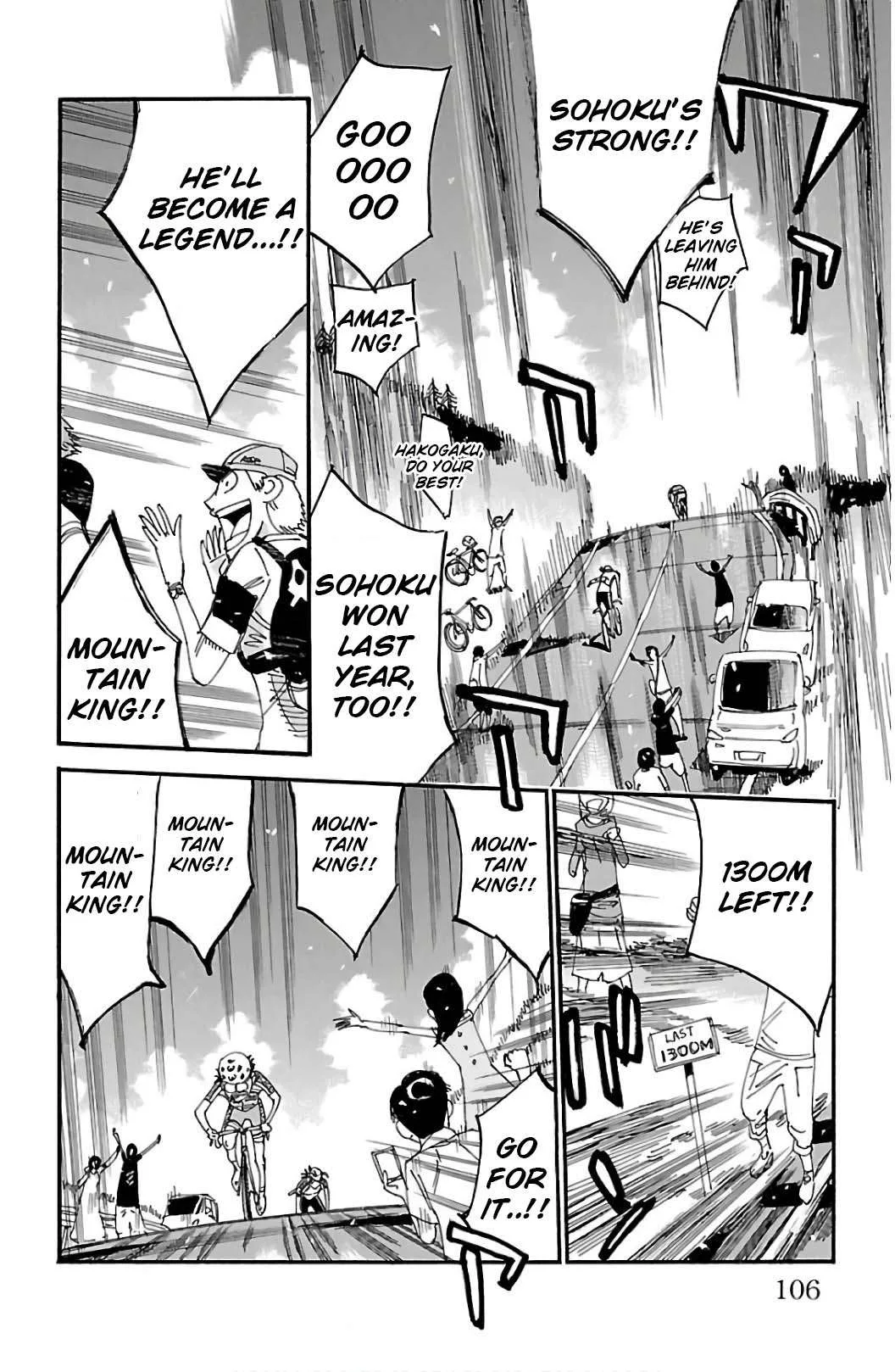 Yowamushi Pedal Chapter 524 page 13