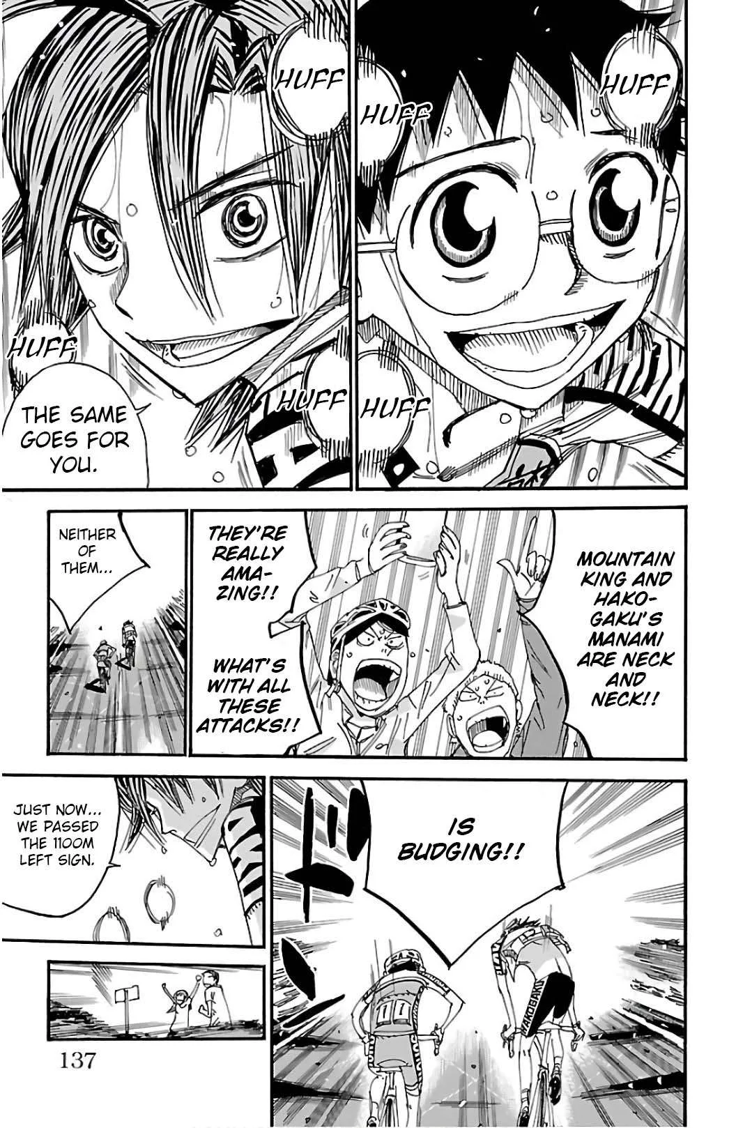 Yowamushi Pedal Chapter 525 page 13