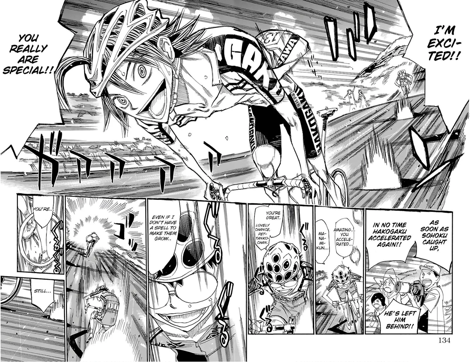 Yowamushi Pedal Chapter 525 page 11