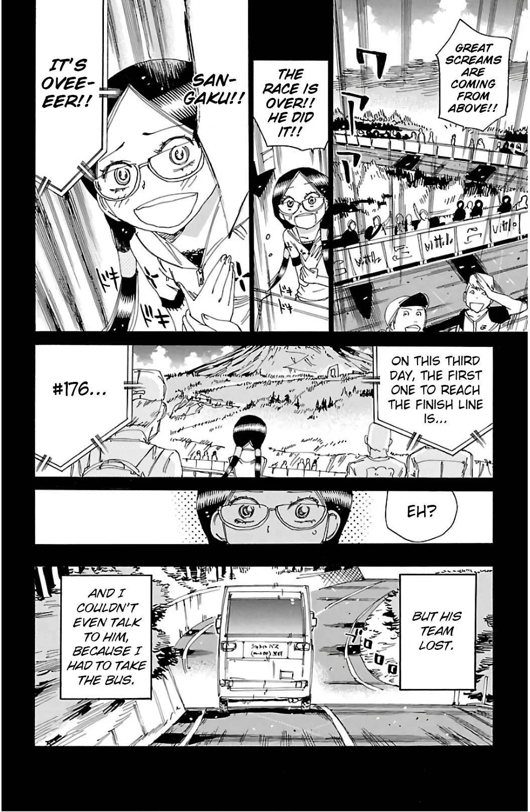 Yowamushi Pedal Chapter 527 page 4