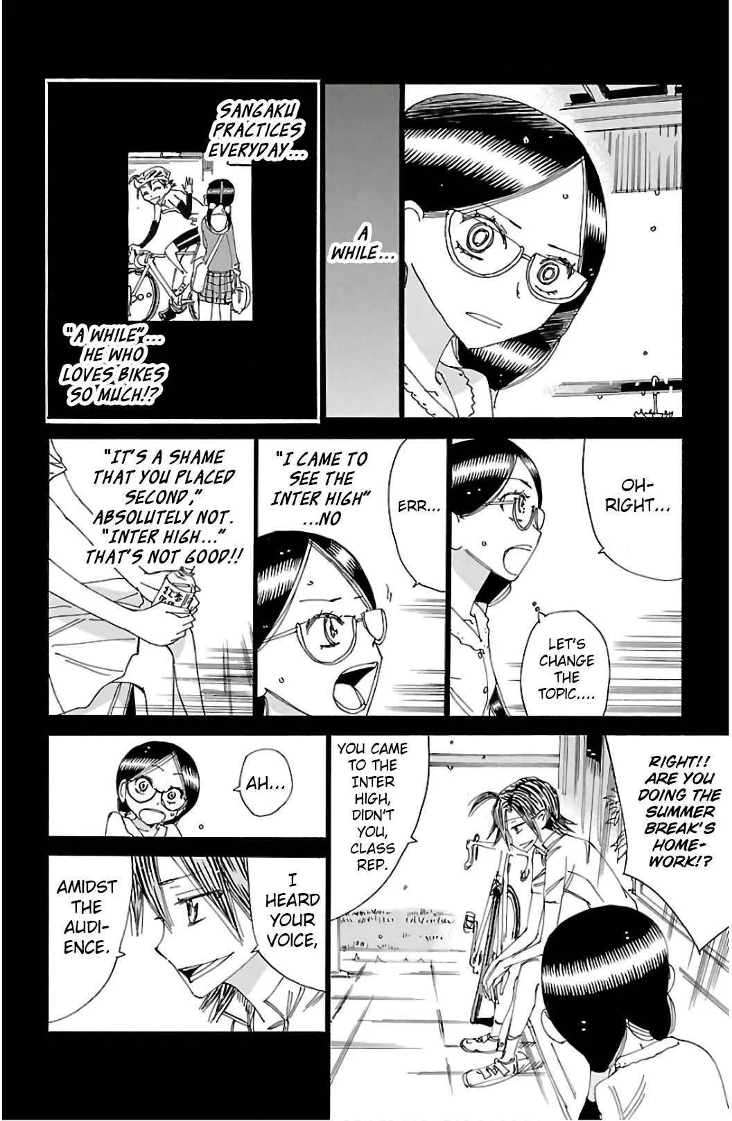 Yowamushi Pedal Chapter 527 page 9