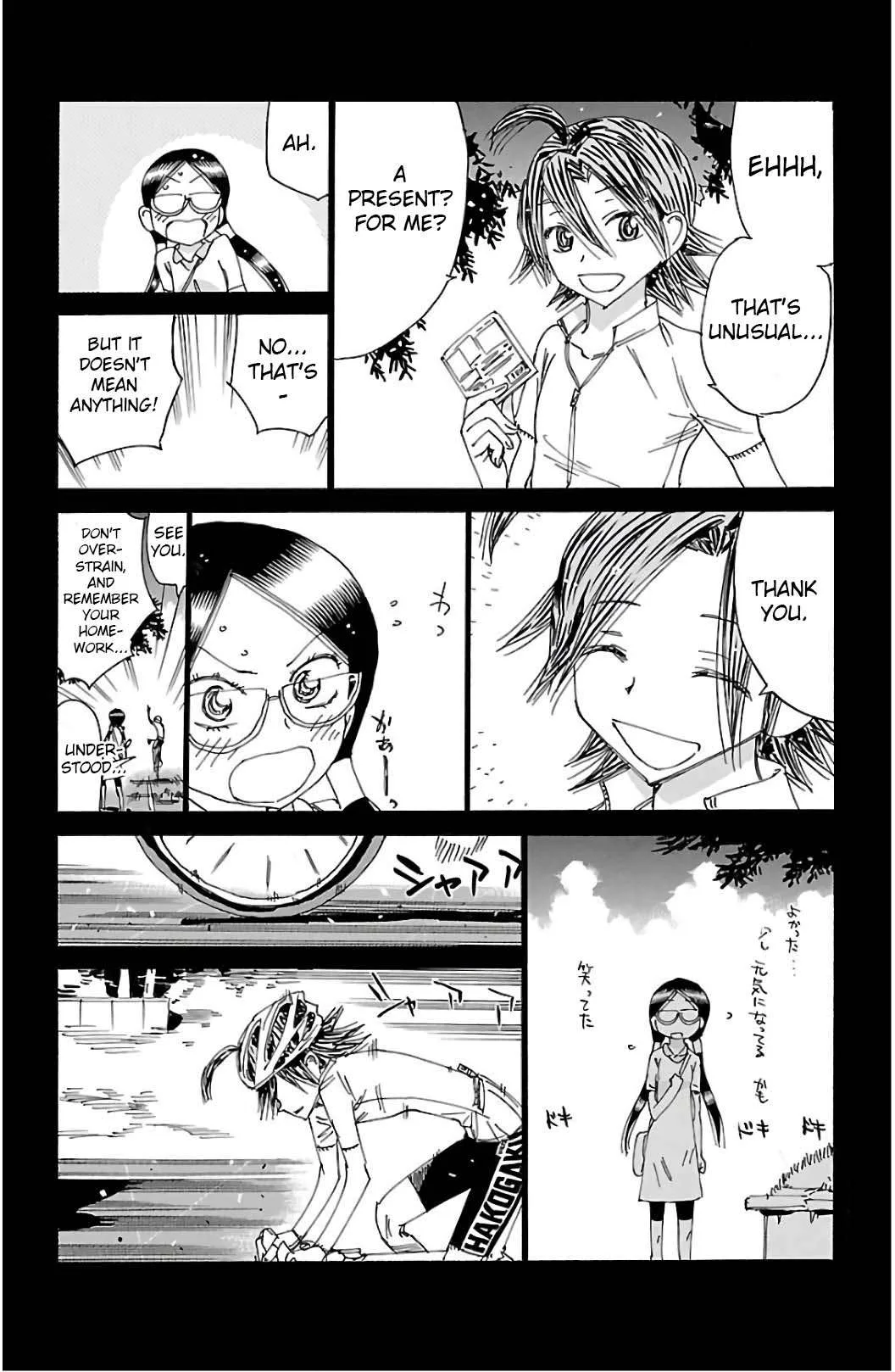 Yowamushi Pedal Chapter 527 page 17