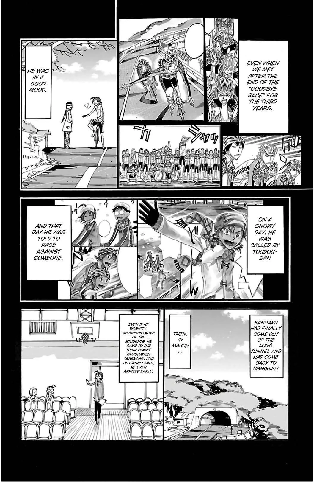 Yowamushi Pedal Chapter 528 page 15