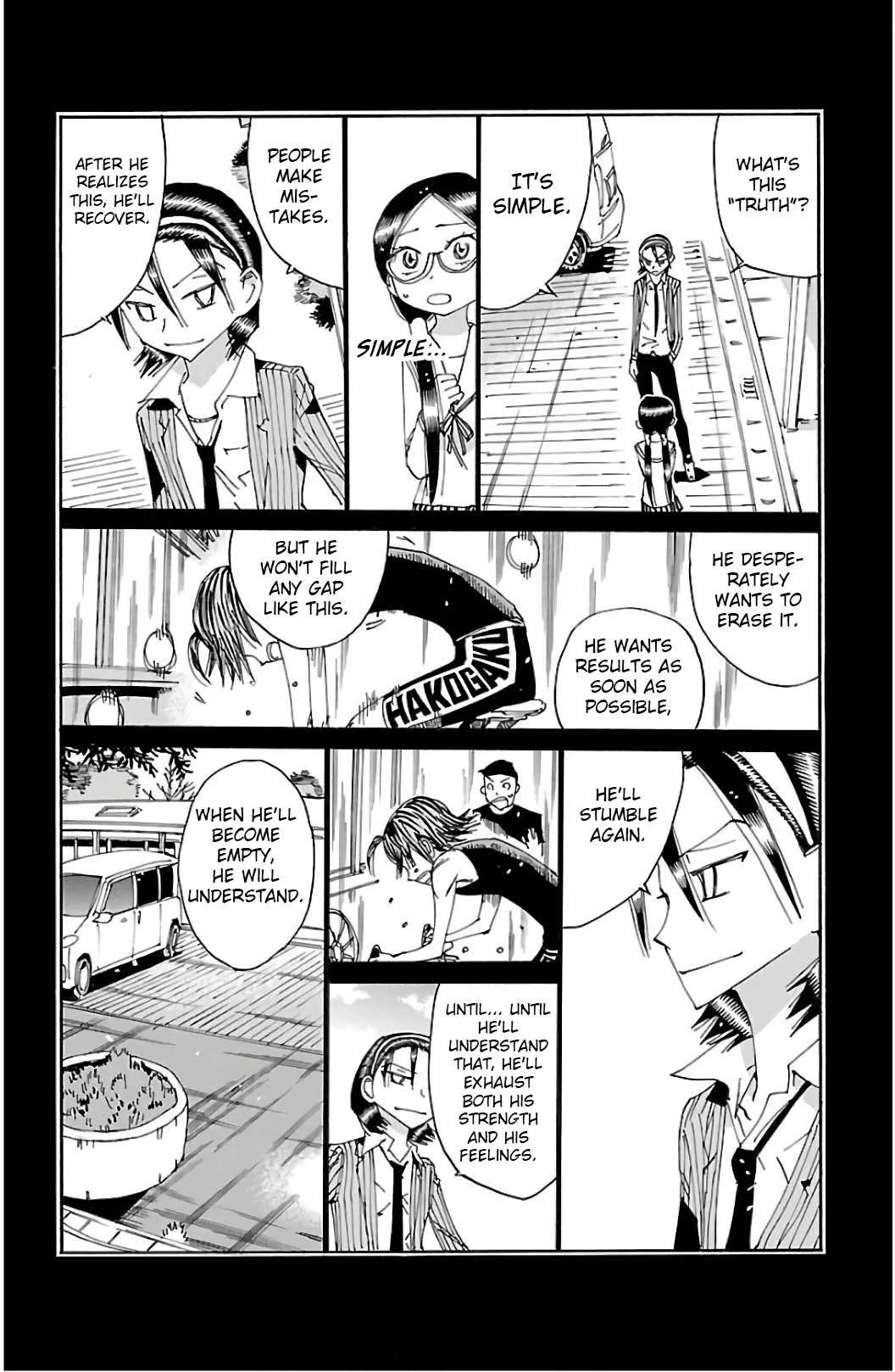 Yowamushi Pedal Chapter 528 page 13
