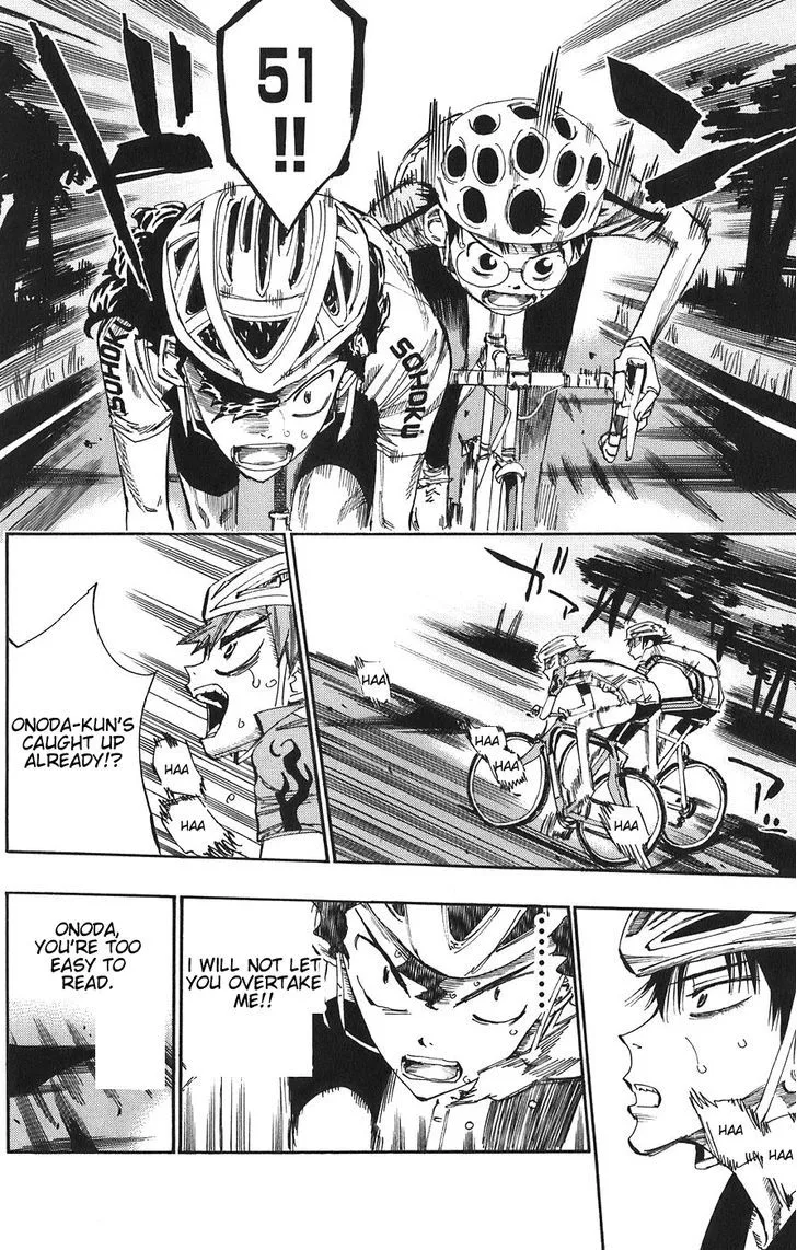 Yowamushi Pedal Chapter 53 page 15