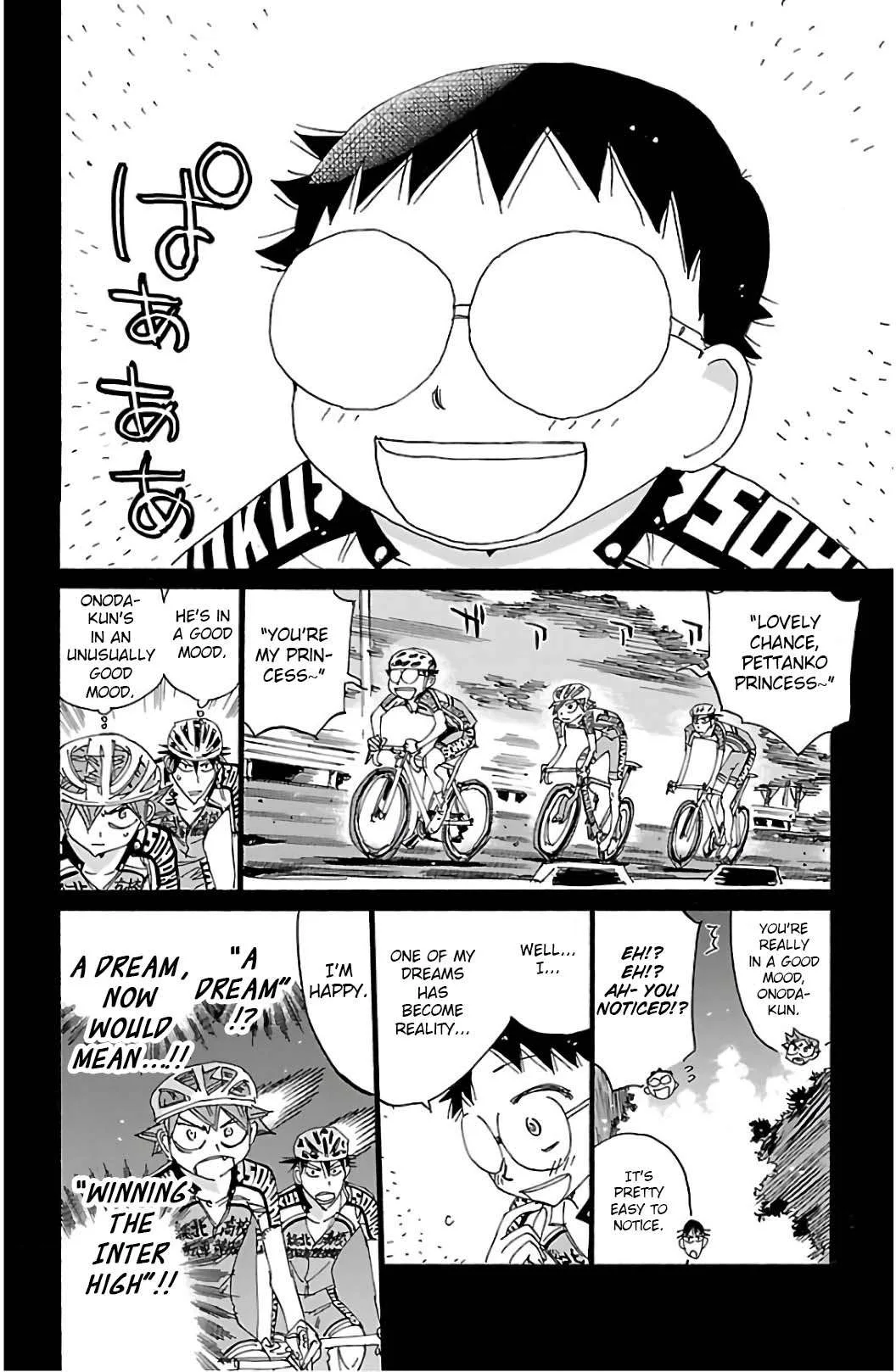 Yowamushi Pedal Chapter 531 page 8