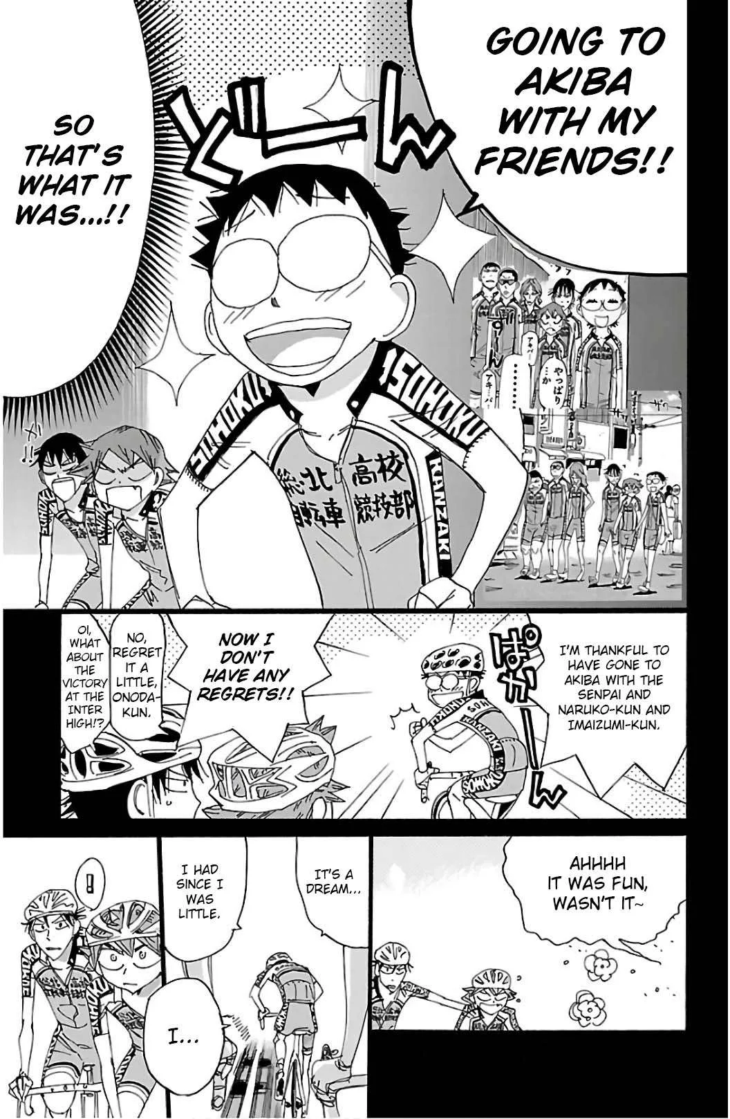 Yowamushi Pedal Chapter 531 page 9