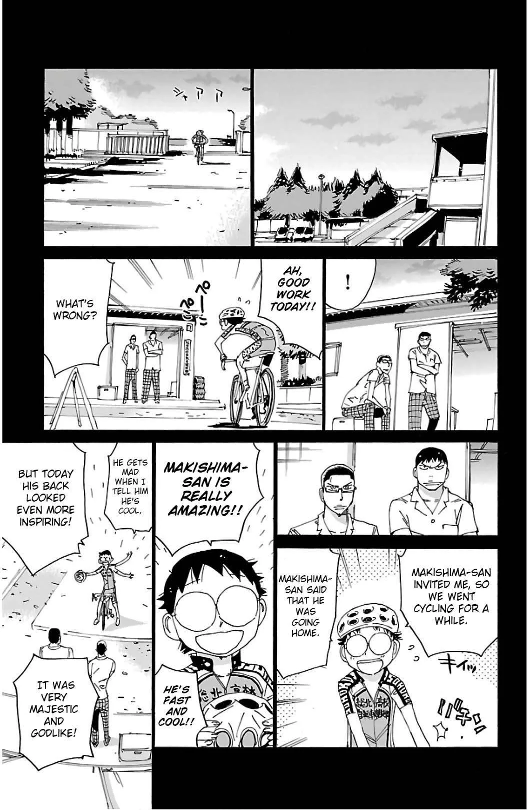 Yowamushi Pedal Chapter 531 page 13