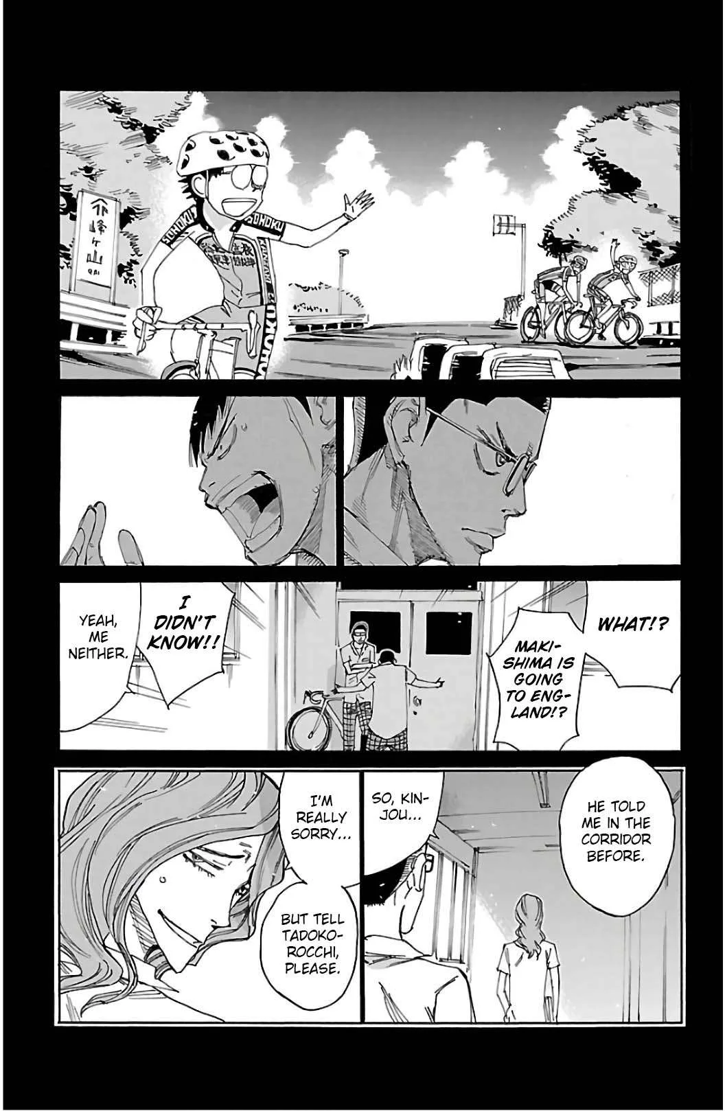 Yowamushi Pedal Chapter 531 page 11