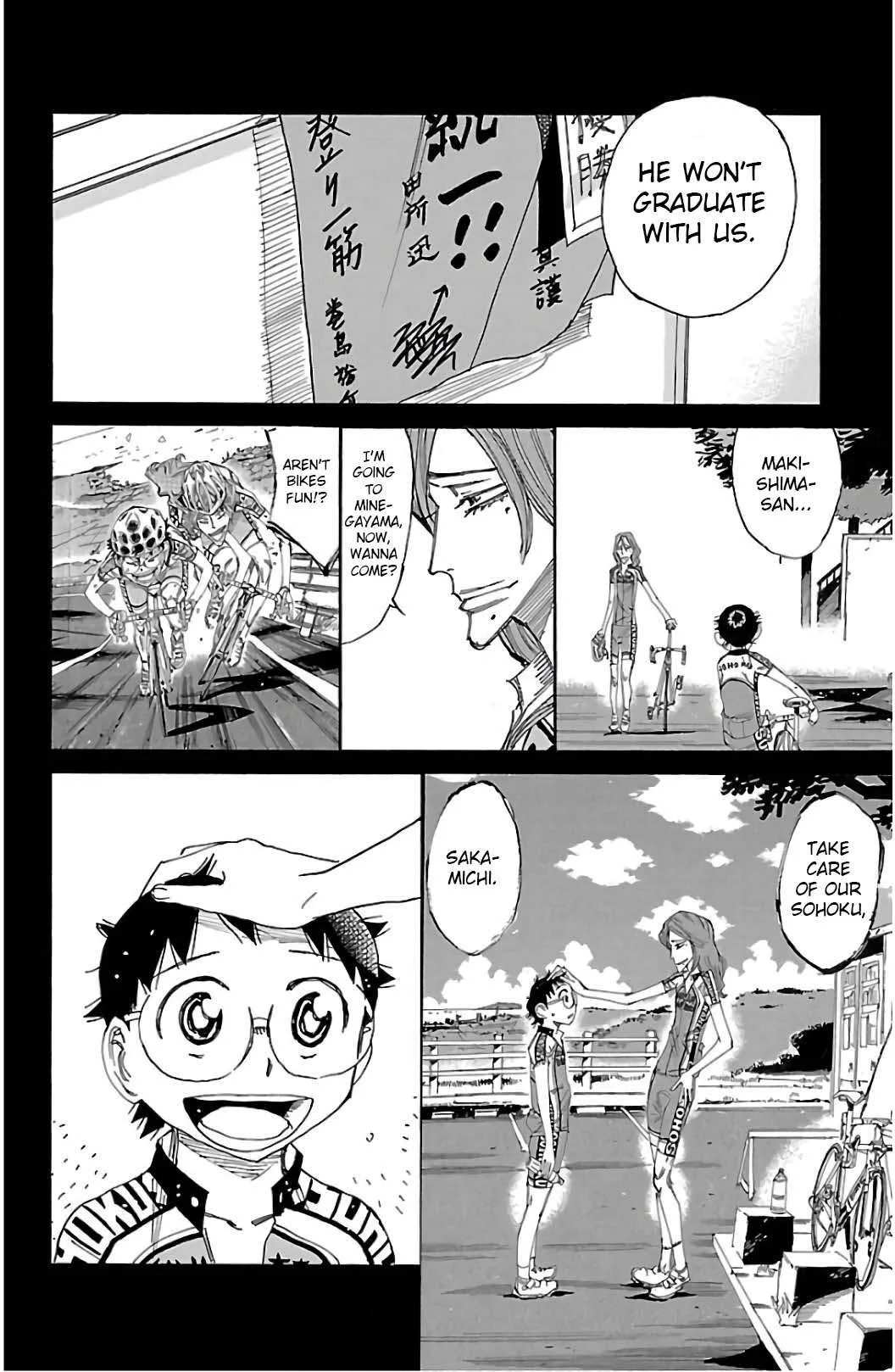 Yowamushi Pedal Chapter 531 page 12