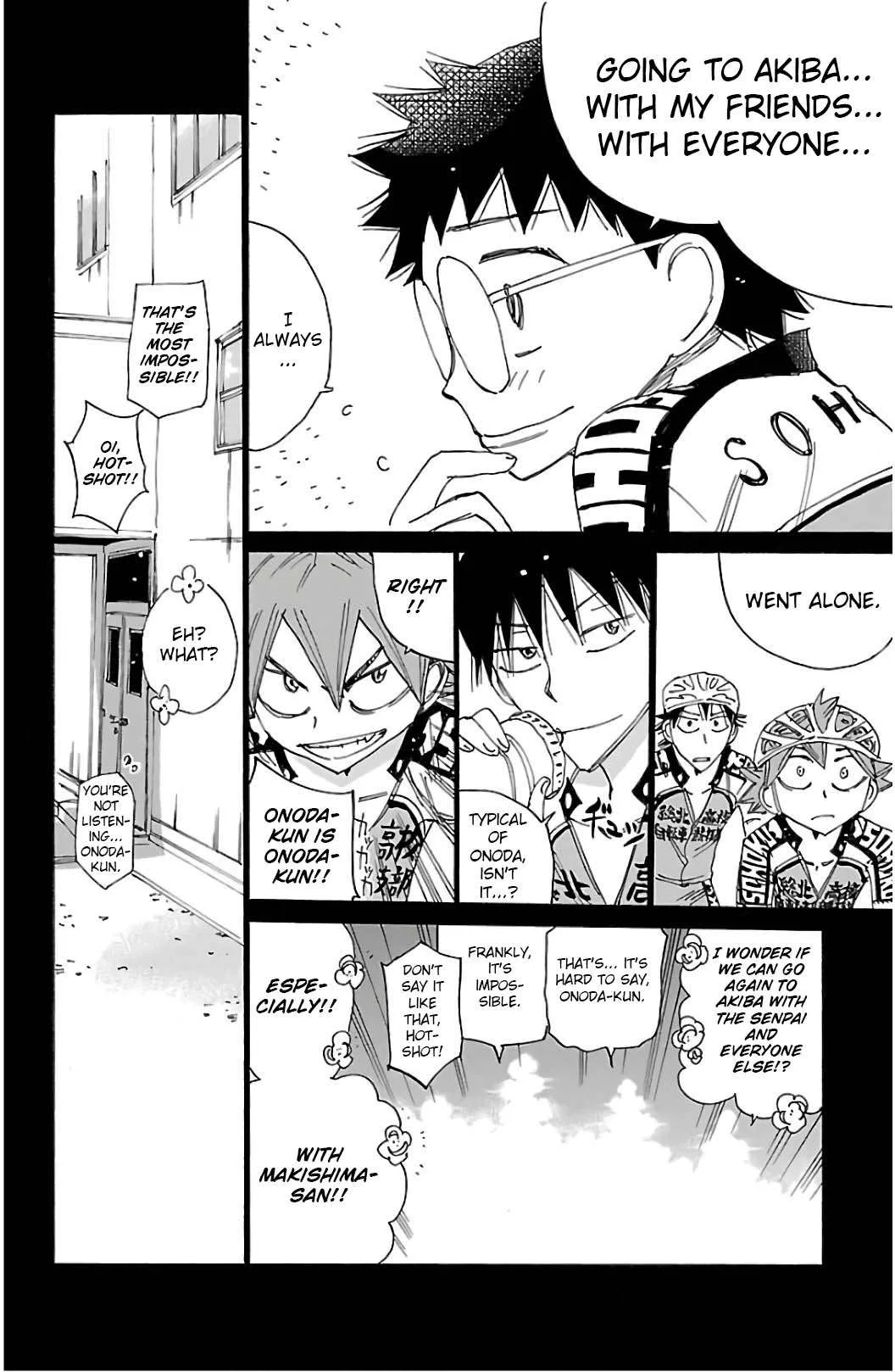 Yowamushi Pedal Chapter 531 page 10