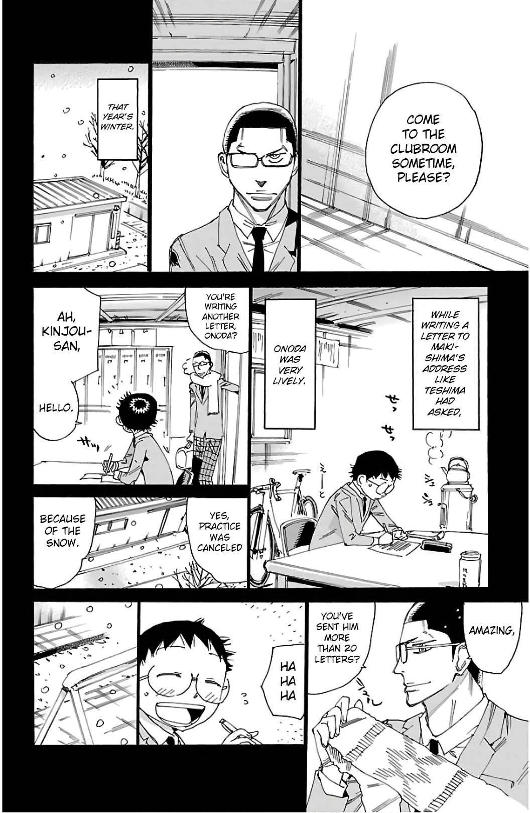 Yowamushi Pedal Chapter 532 page 17