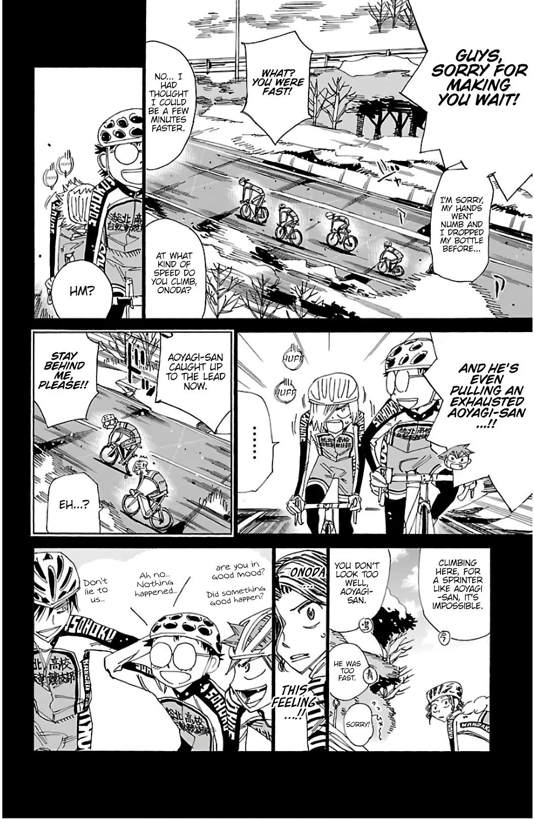 Yowamushi Pedal Chapter 533 page 5