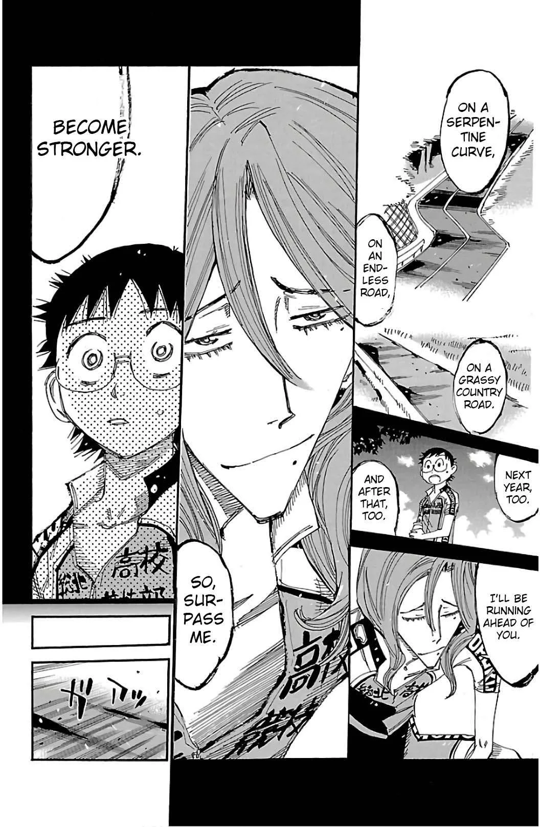 Yowamushi Pedal Chapter 535 page 2