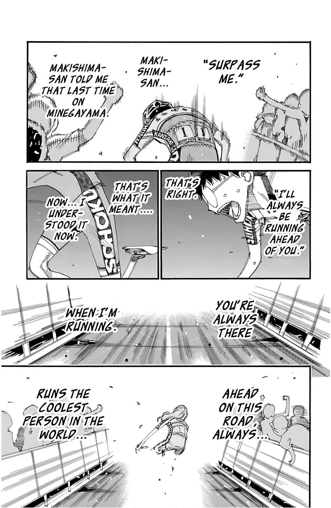 Yowamushi Pedal Chapter 535 page 8