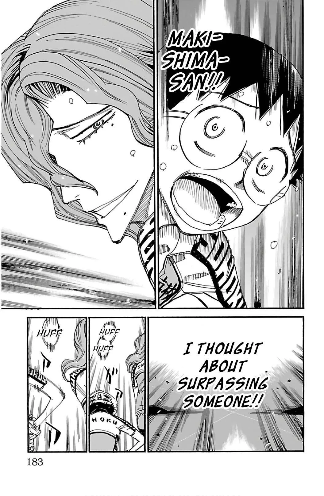 Yowamushi Pedal Chapter 535 page 16