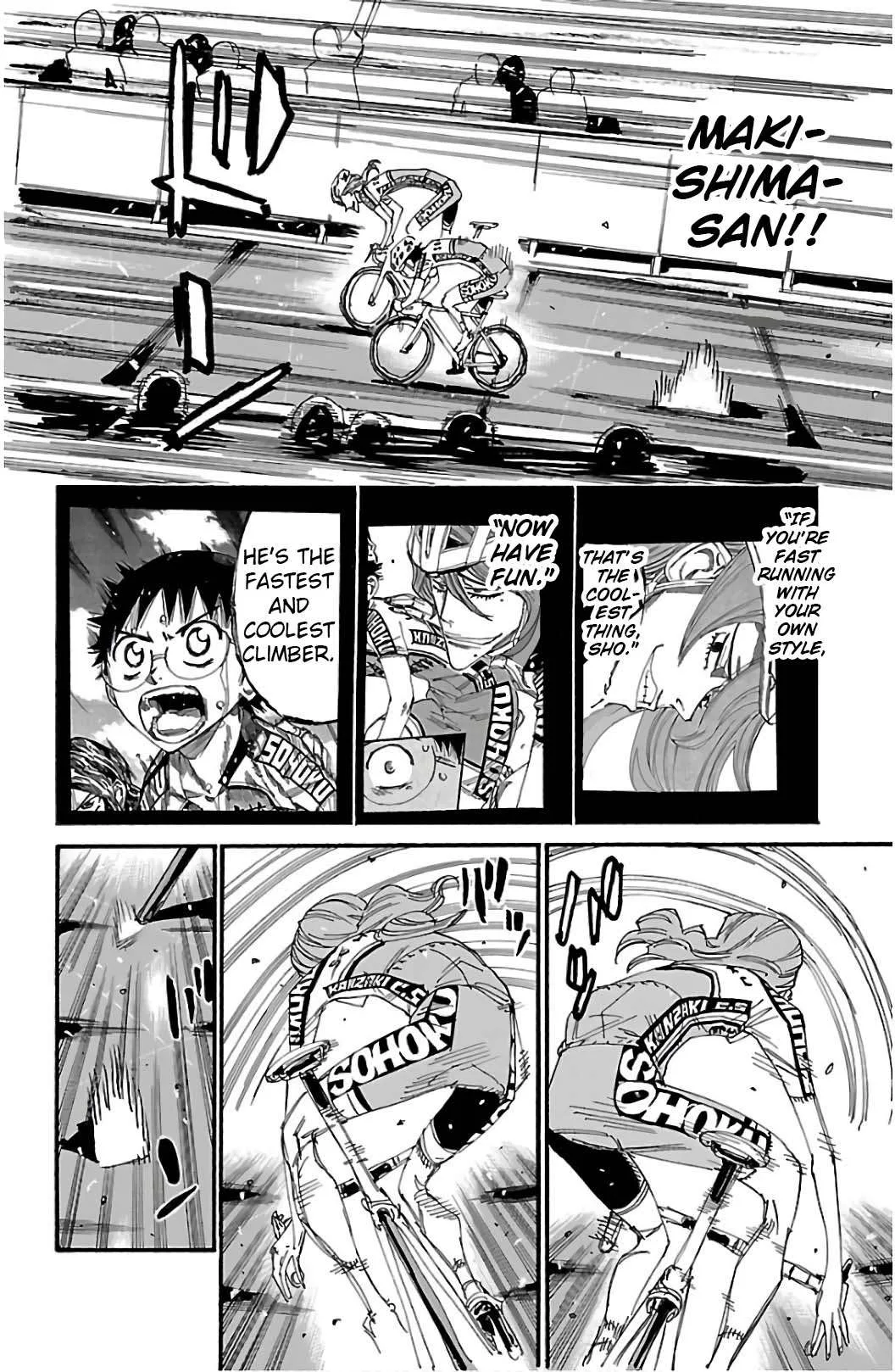Yowamushi Pedal Chapter 535 page 13