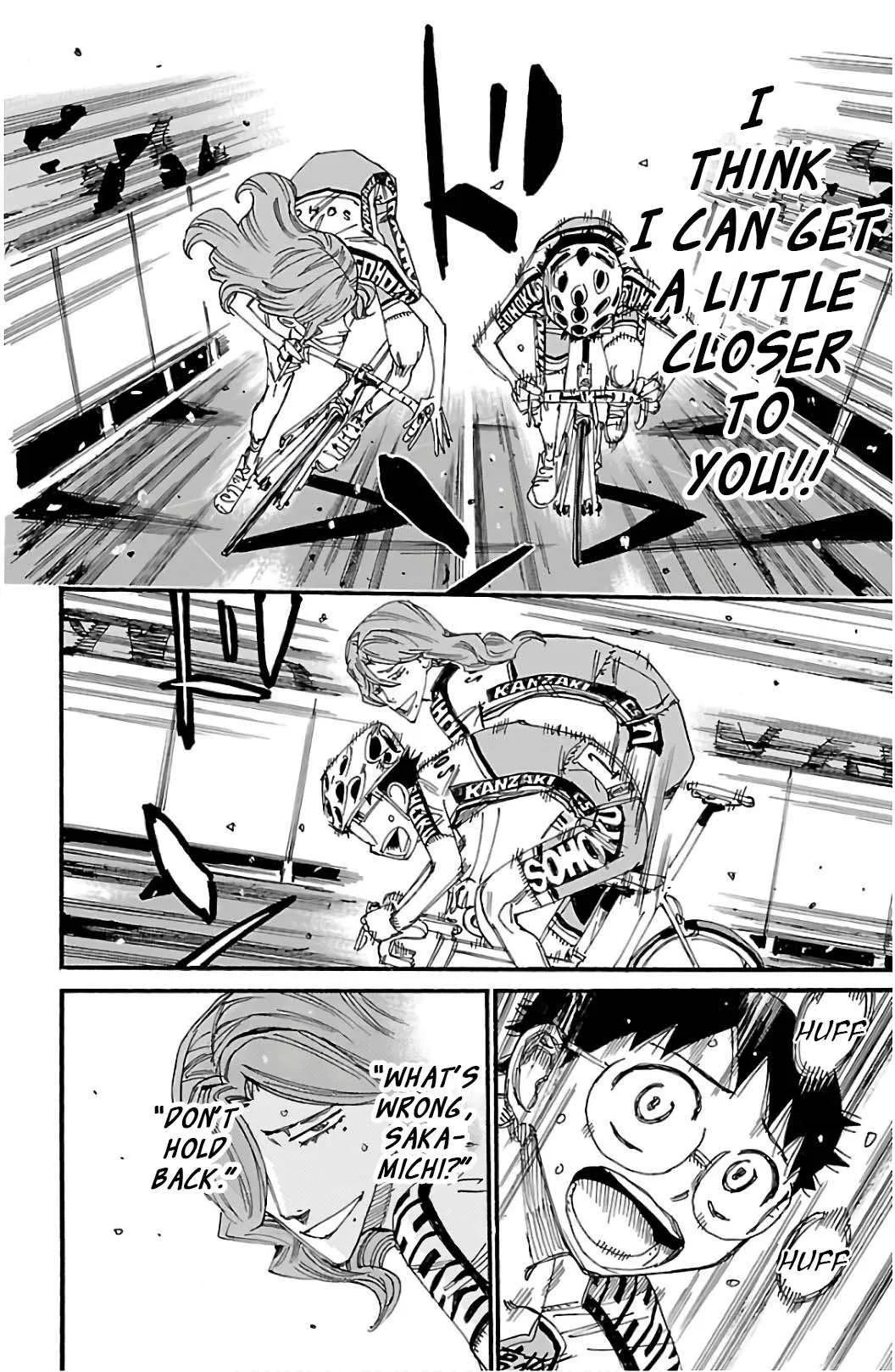 Yowamushi Pedal Chapter 535 page 17