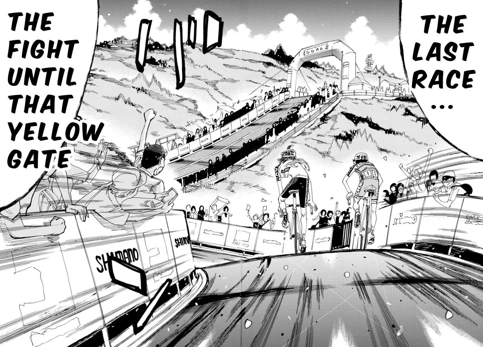 Yowamushi Pedal Chapter 536 page 10