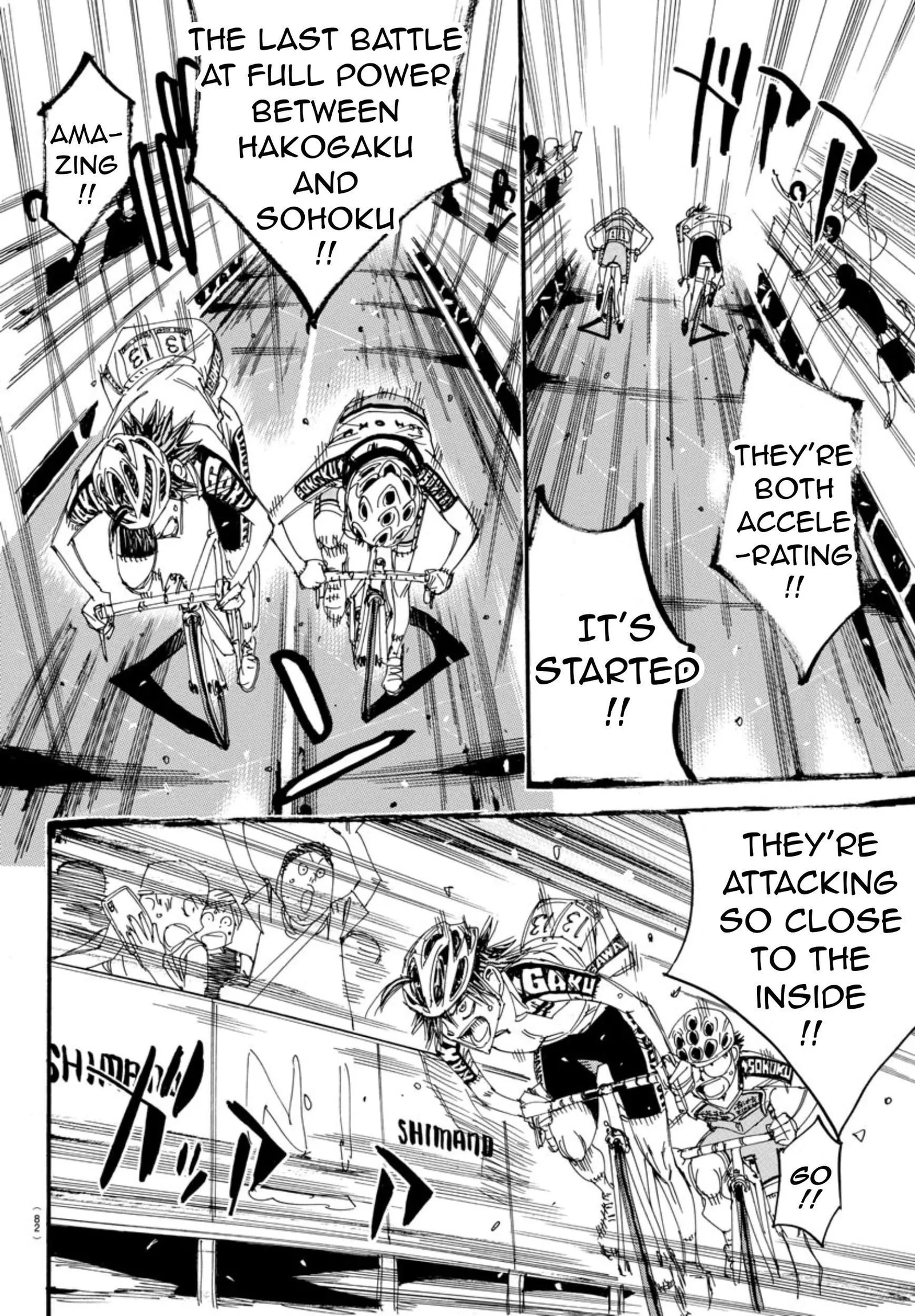 Yowamushi Pedal Chapter 536 page 15