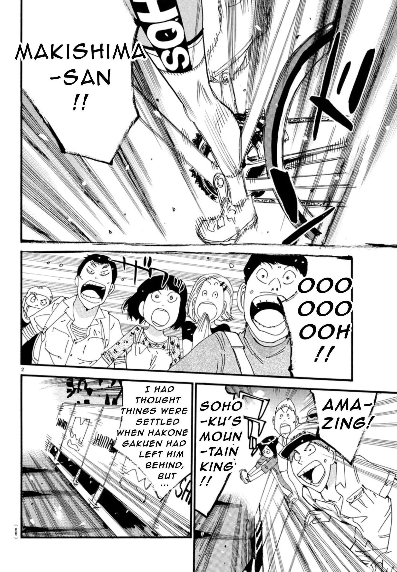 Yowamushi Pedal Chapter 536 page 3