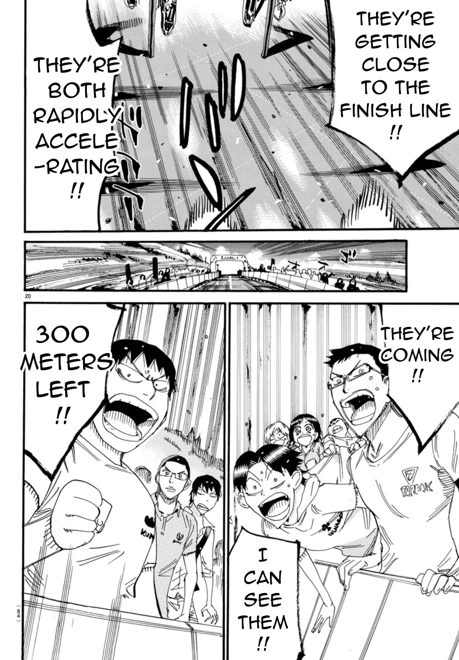 Yowamushi Pedal Chapter 536 page 17