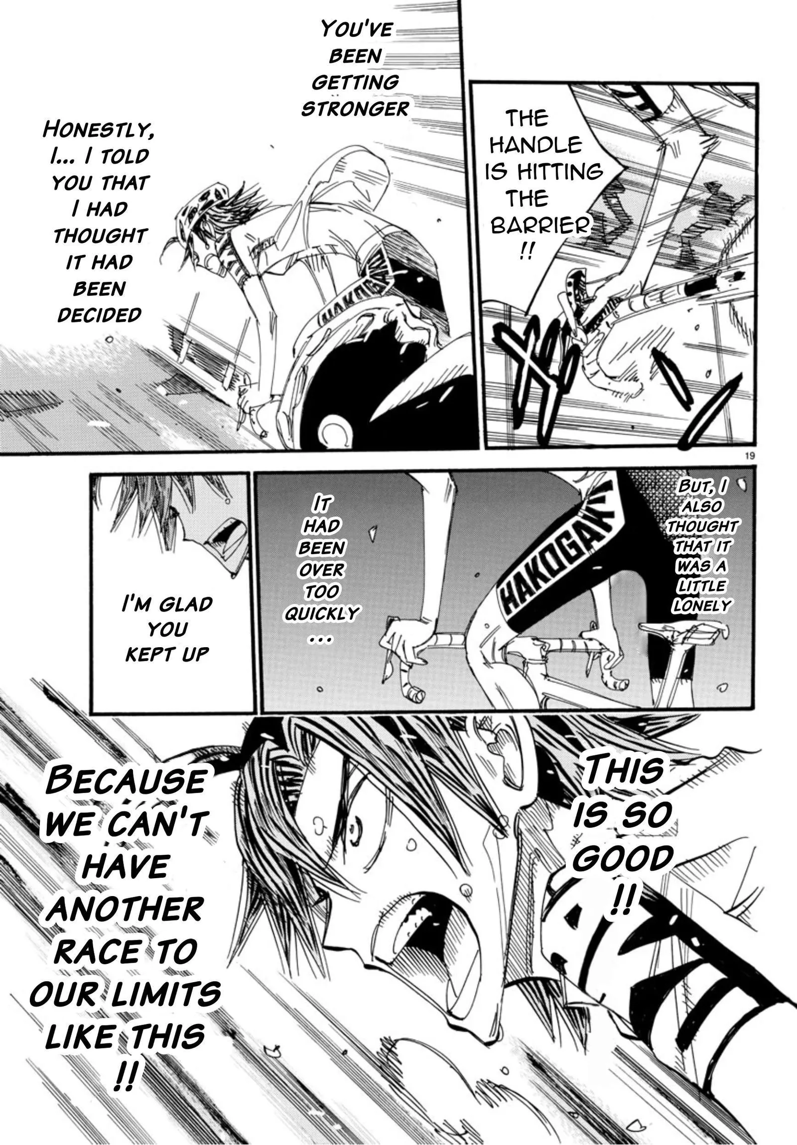 Yowamushi Pedal Chapter 536 page 16