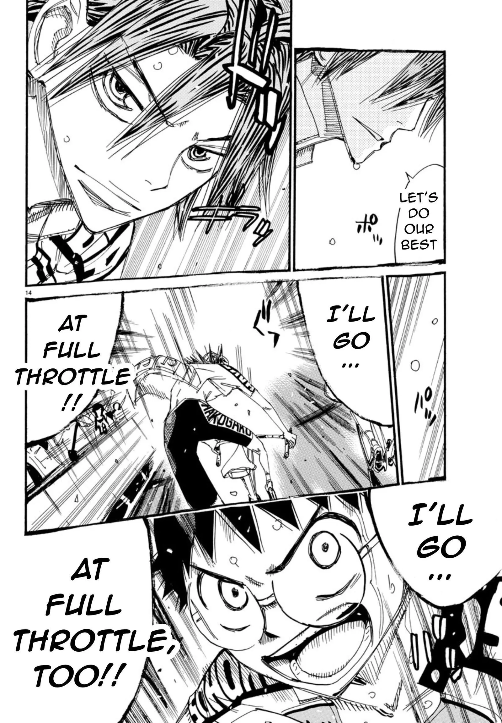 Yowamushi Pedal Chapter 536 page 12