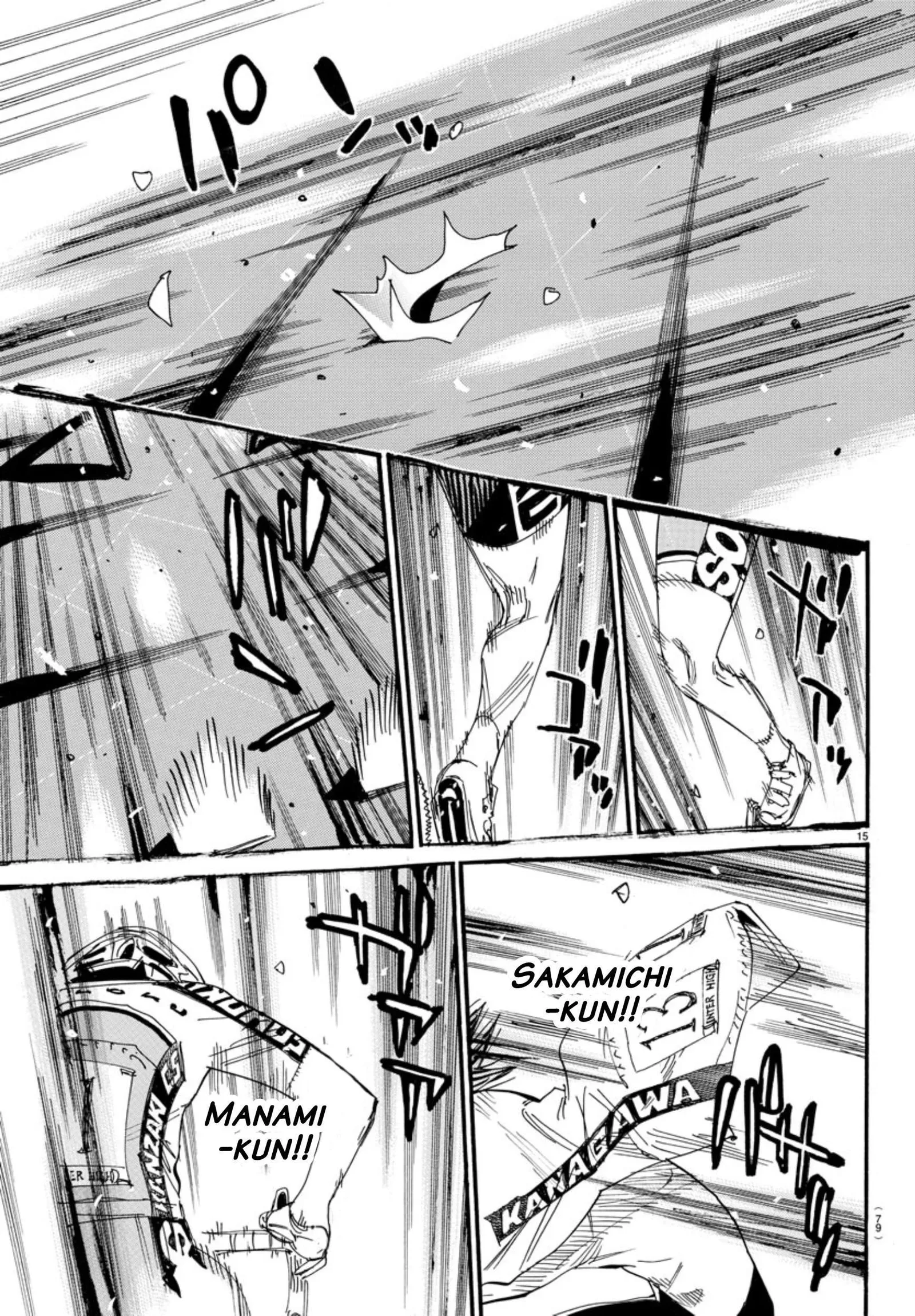 Yowamushi Pedal Chapter 536 page 13