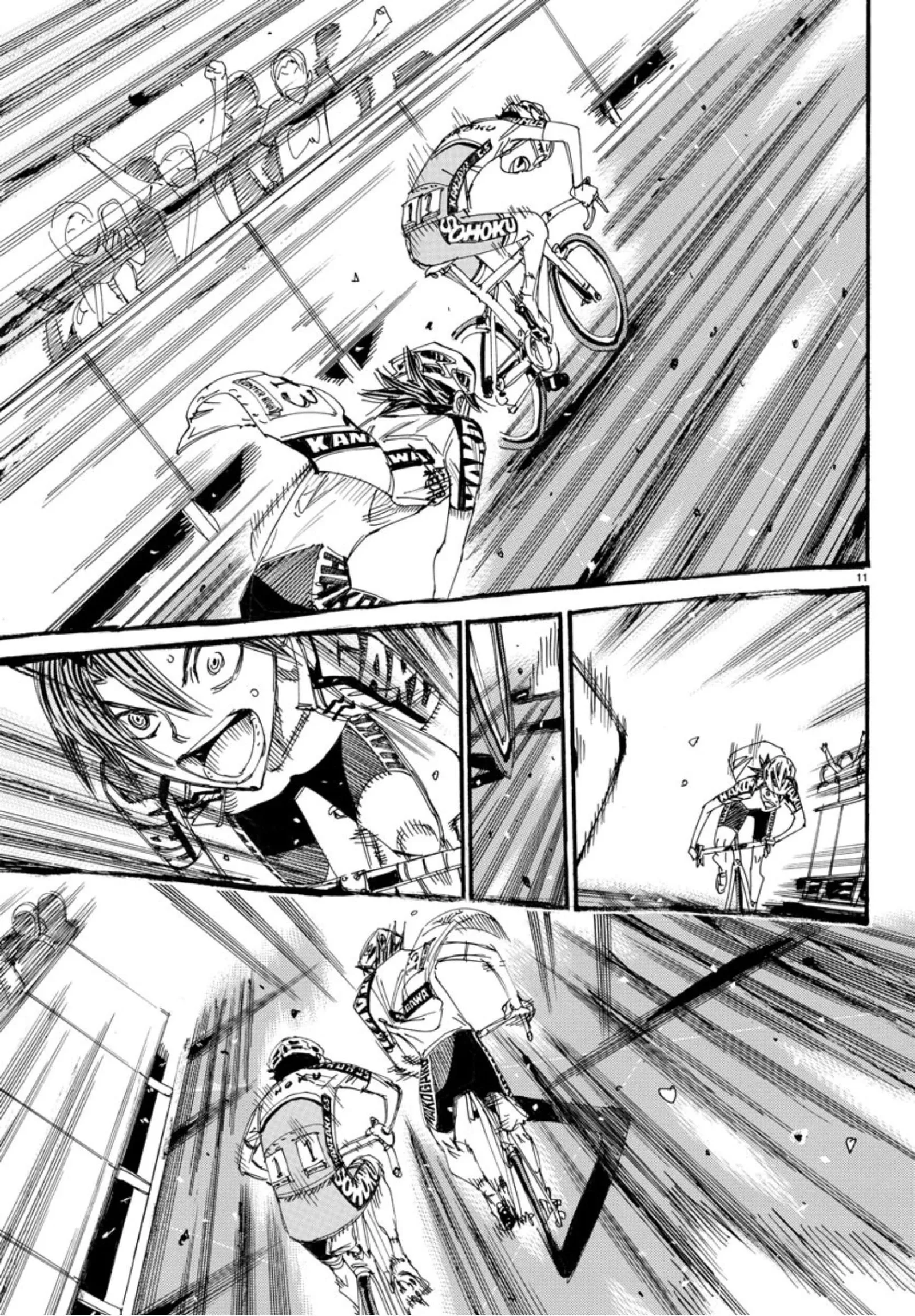 Yowamushi Pedal Chapter 537 page 11