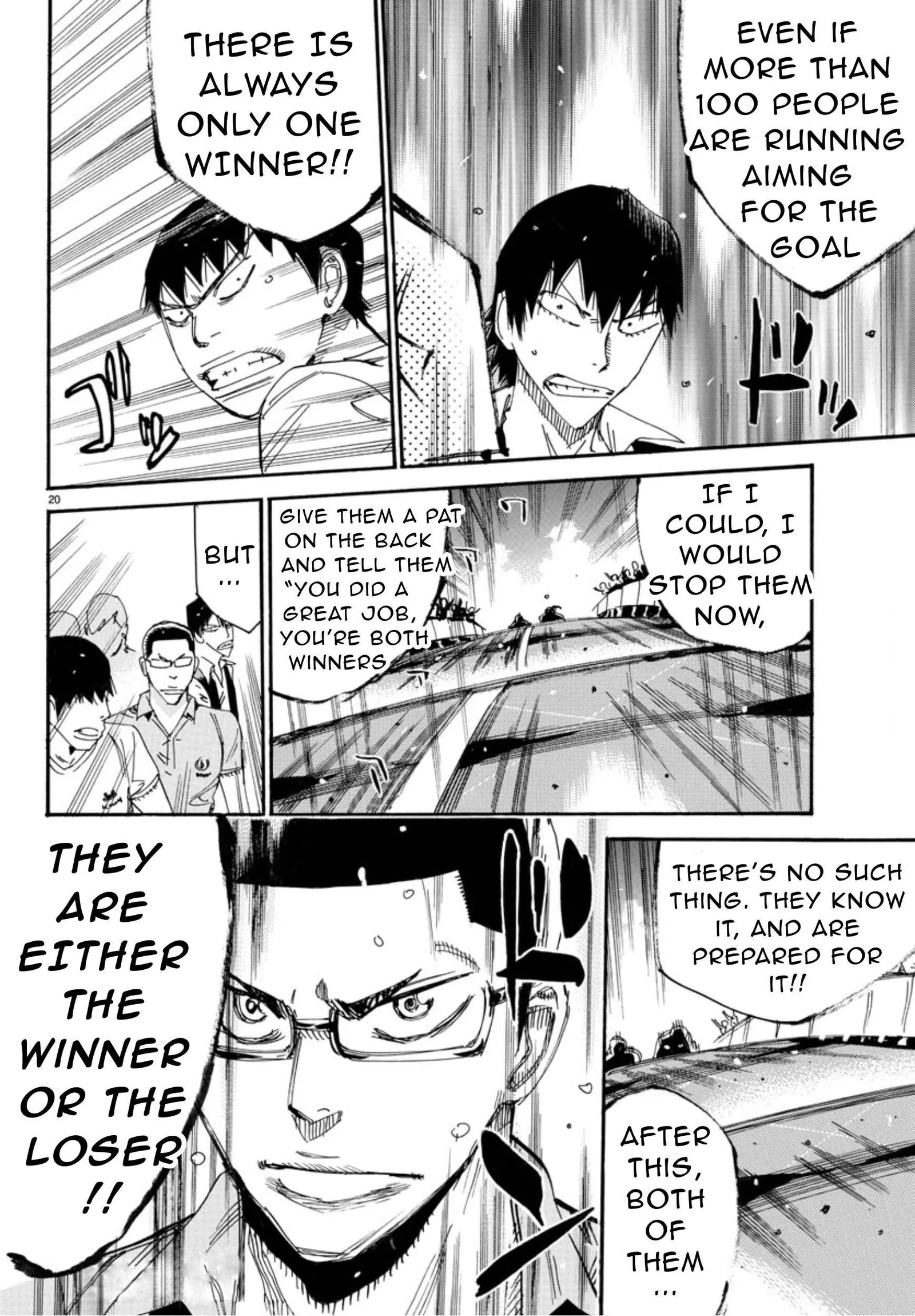 Yowamushi Pedal Chapter 537 page 18