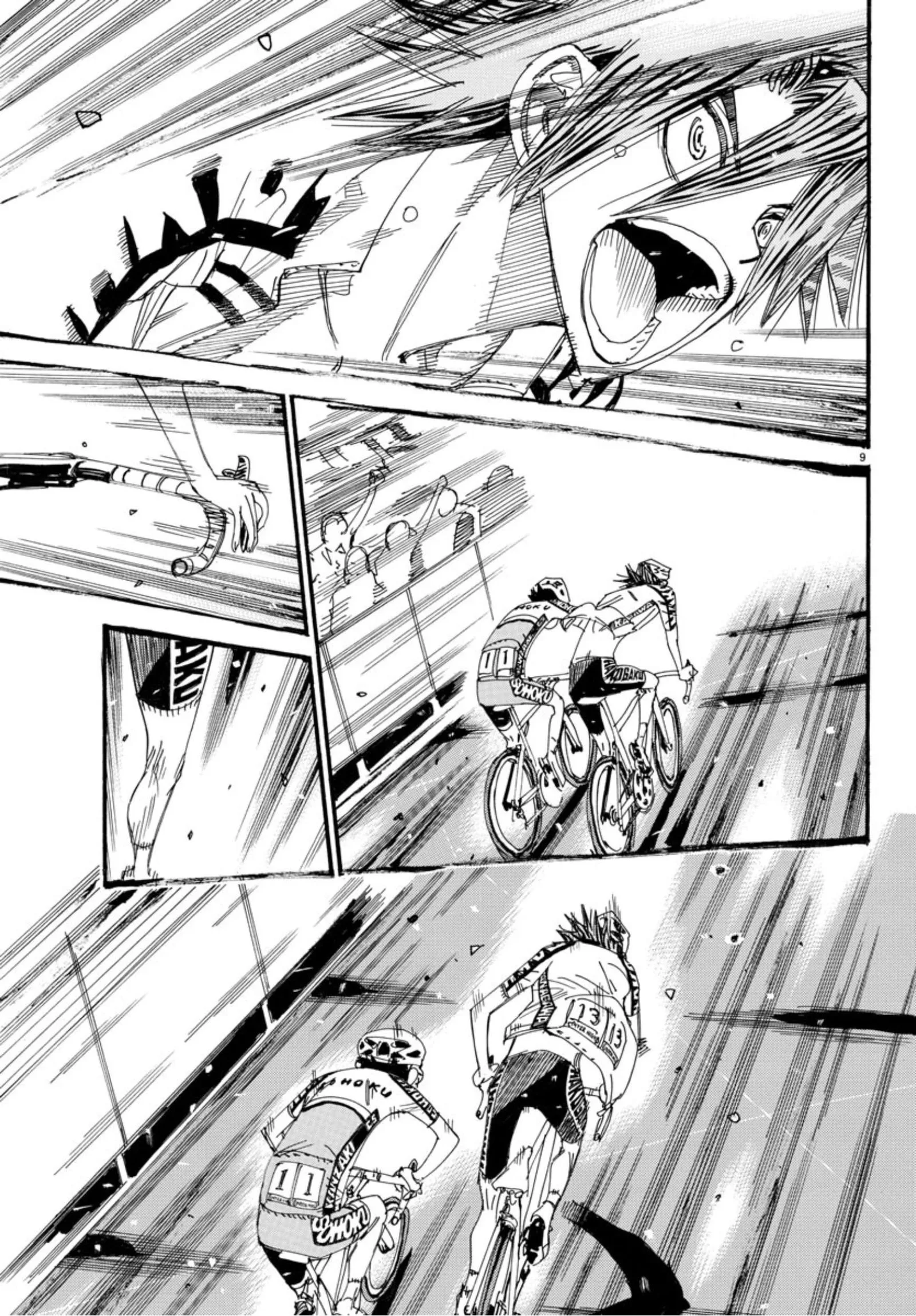 Yowamushi Pedal Chapter 537 page 9