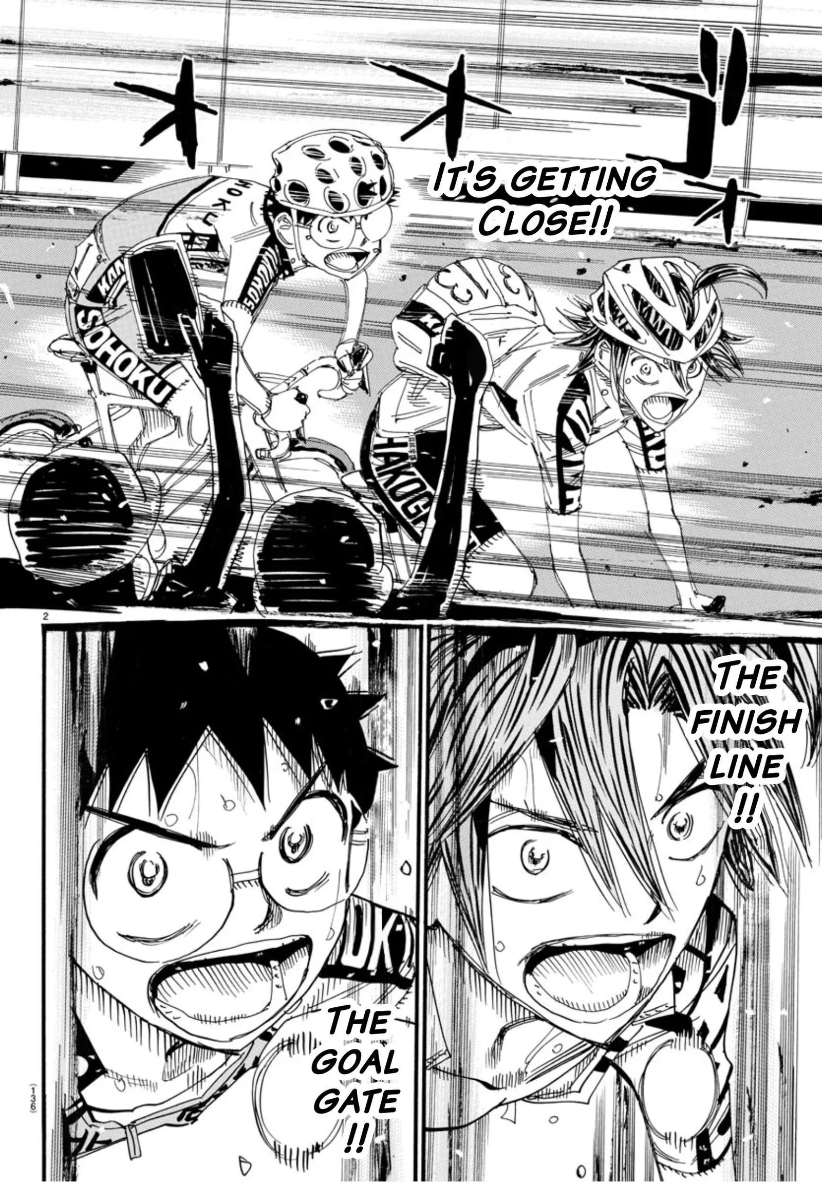 Yowamushi Pedal Chapter 537 page 3