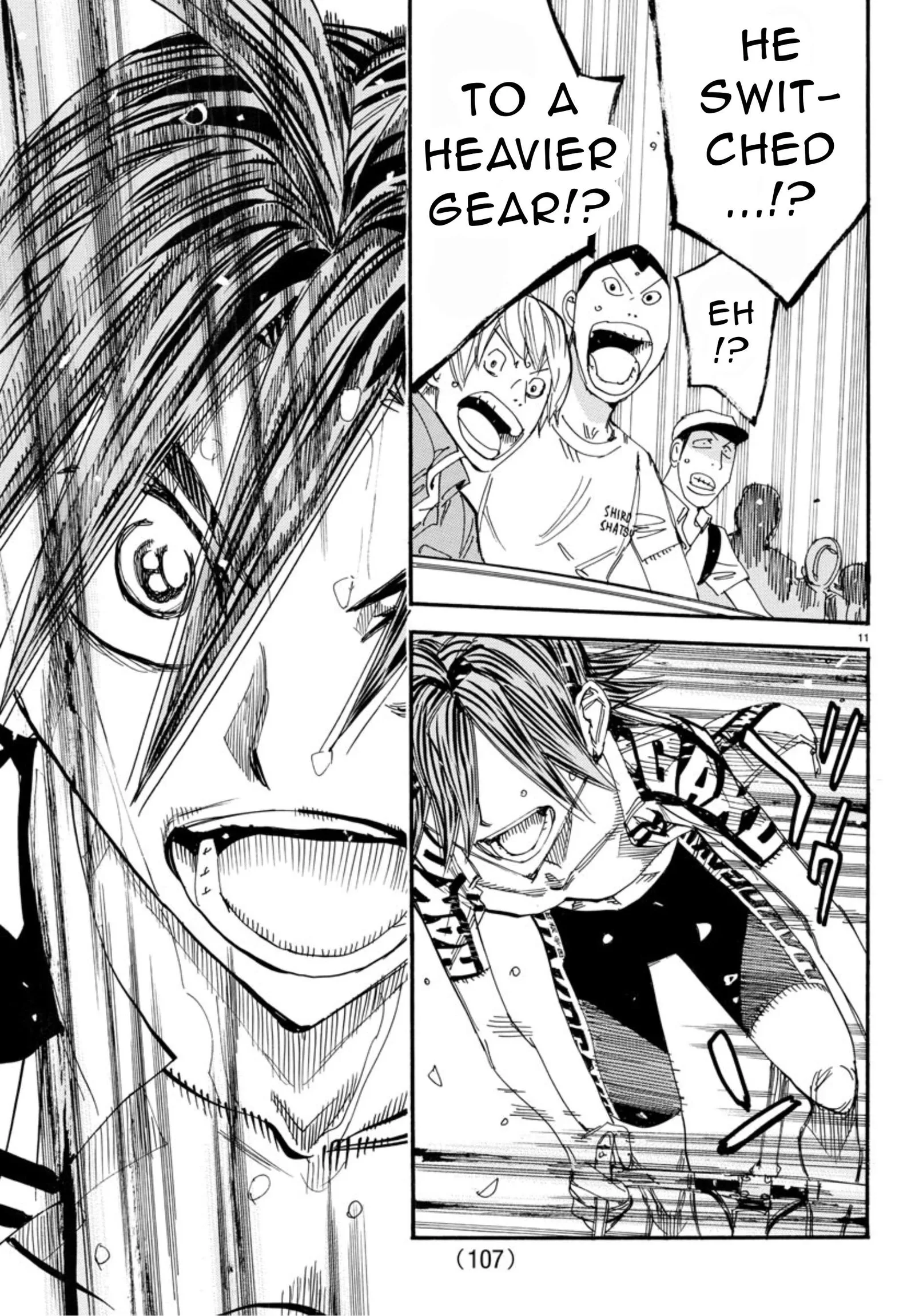 Yowamushi Pedal Chapter 538 page 11