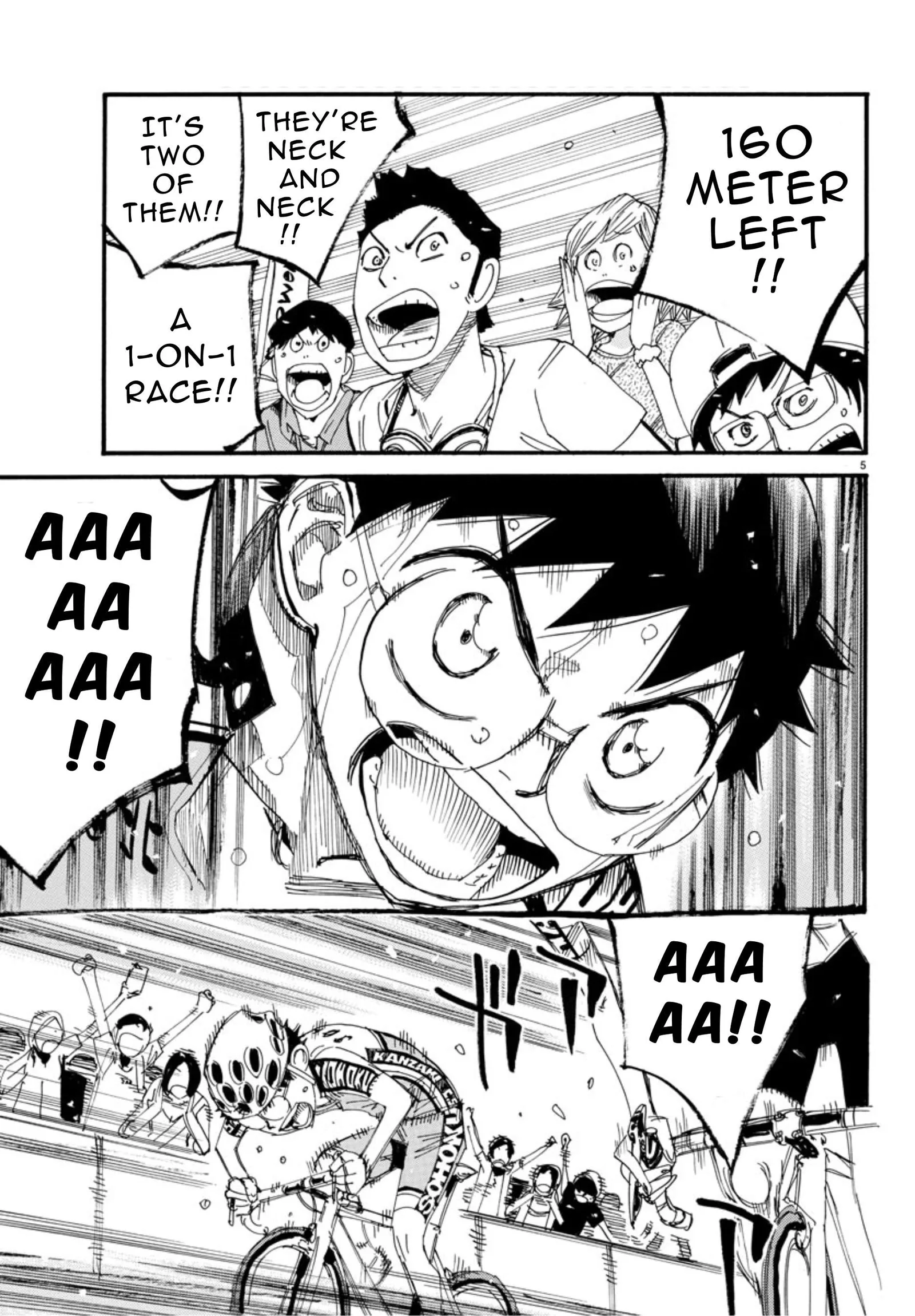 Yowamushi Pedal Chapter 538 page 5