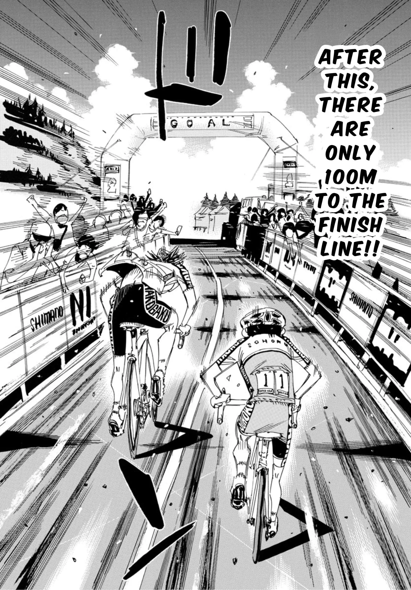 Yowamushi Pedal Chapter 538 page 16