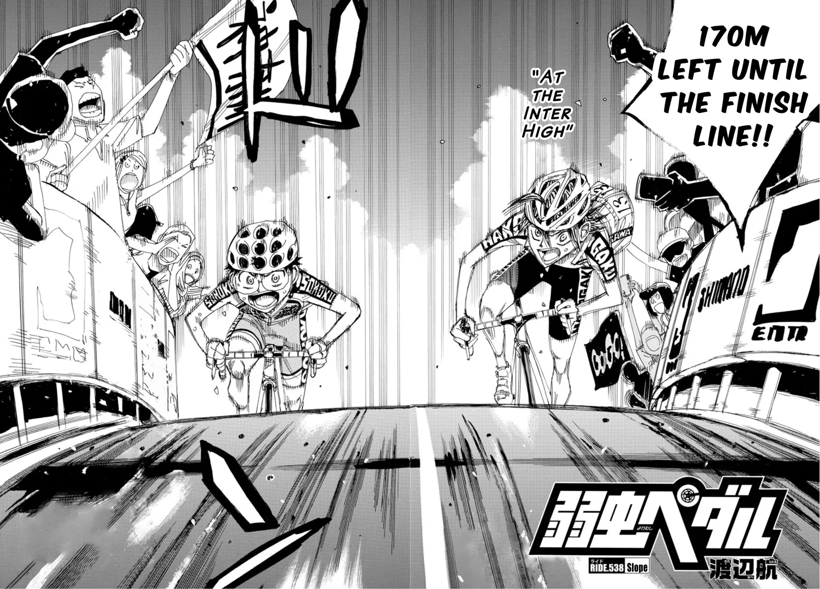 Yowamushi Pedal Chapter 538 page 3