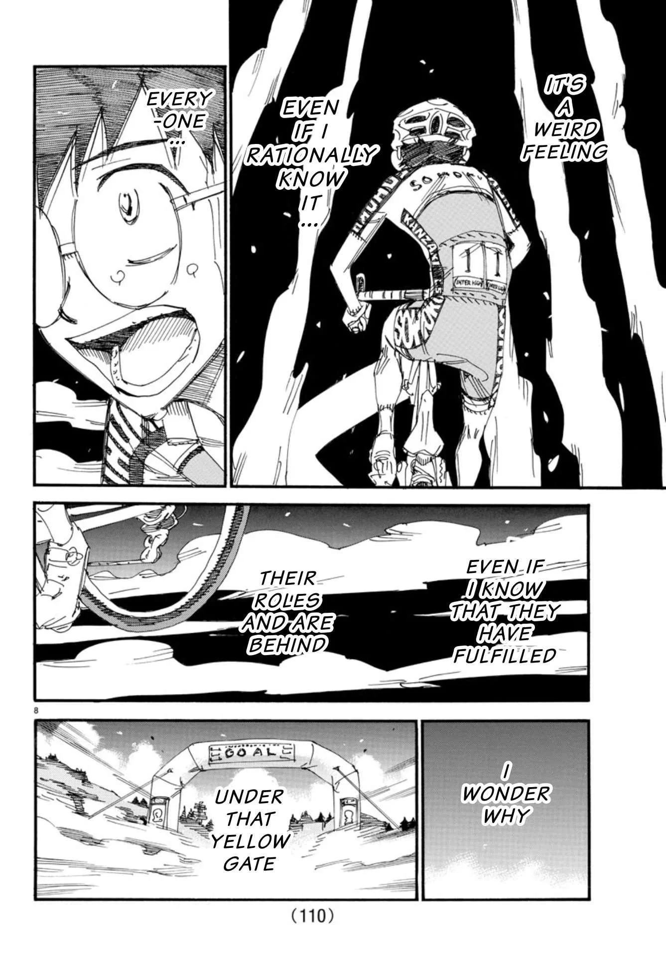 Yowamushi Pedal Chapter 539 page 7