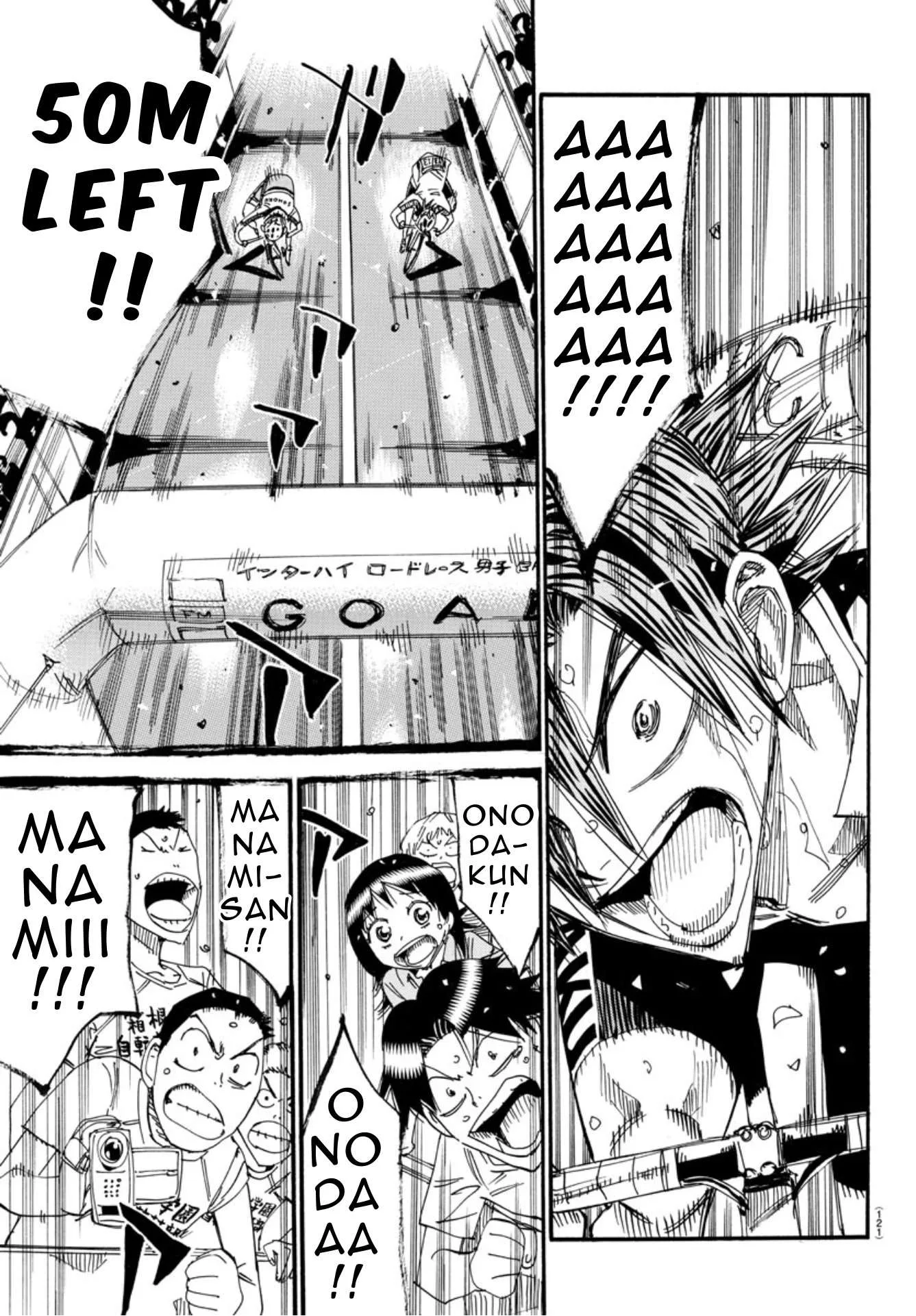 Yowamushi Pedal Chapter 539 page 16