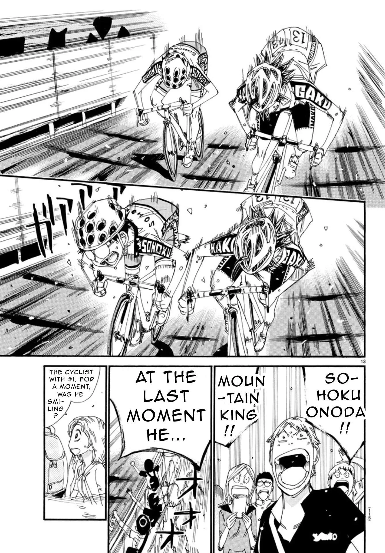 Yowamushi Pedal Chapter 539 page 11
