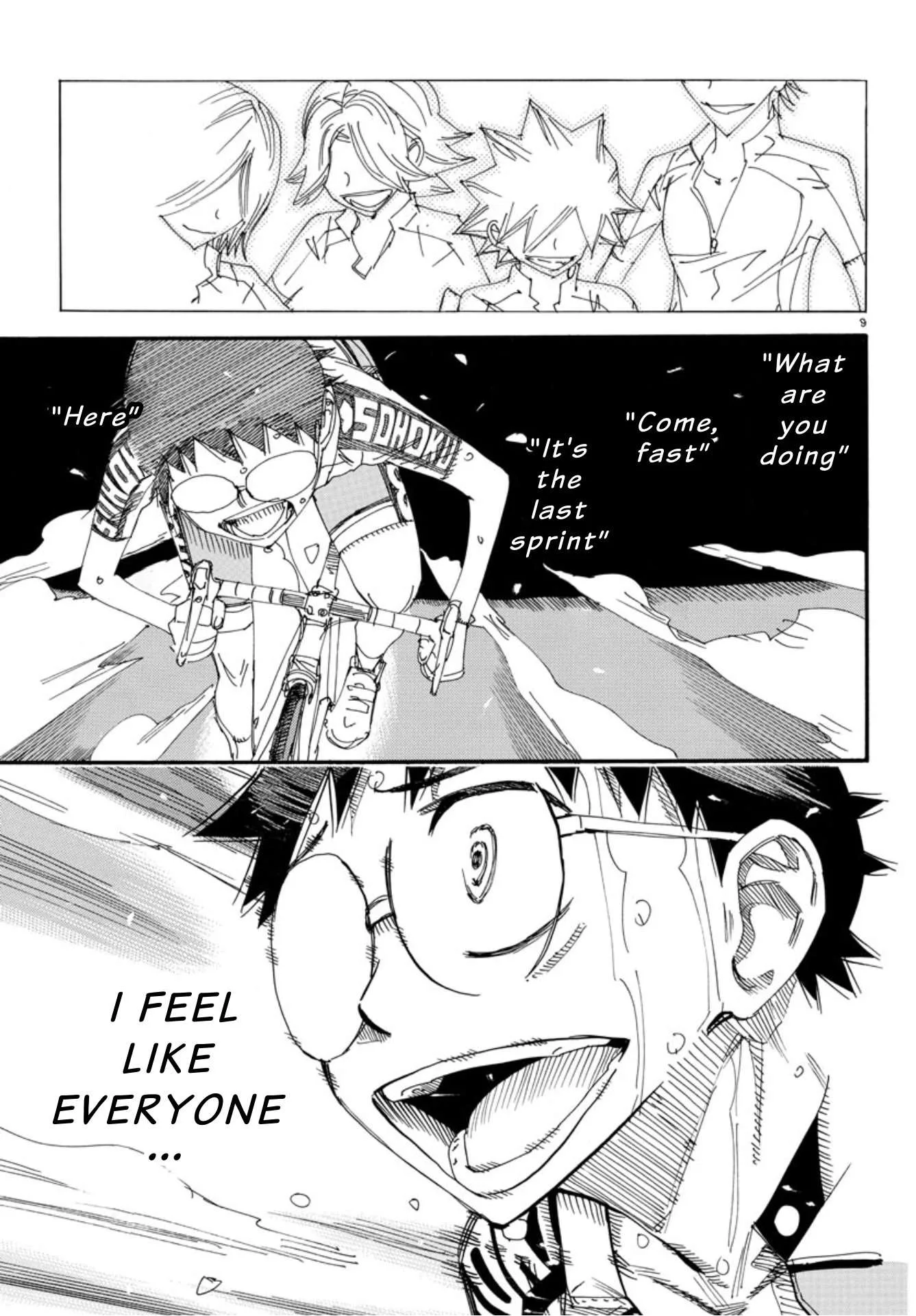 Yowamushi Pedal Chapter 539 page 8