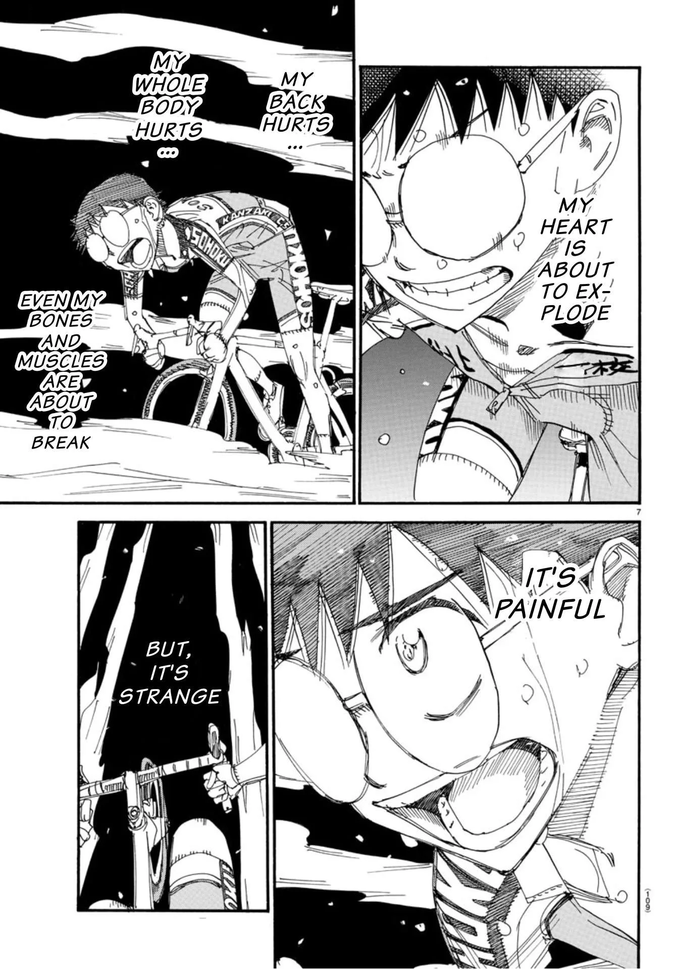 Yowamushi Pedal Chapter 539 page 6