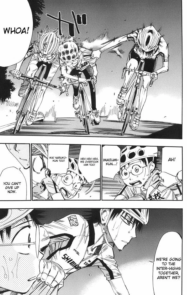Yowamushi Pedal Chapter 54 page 8