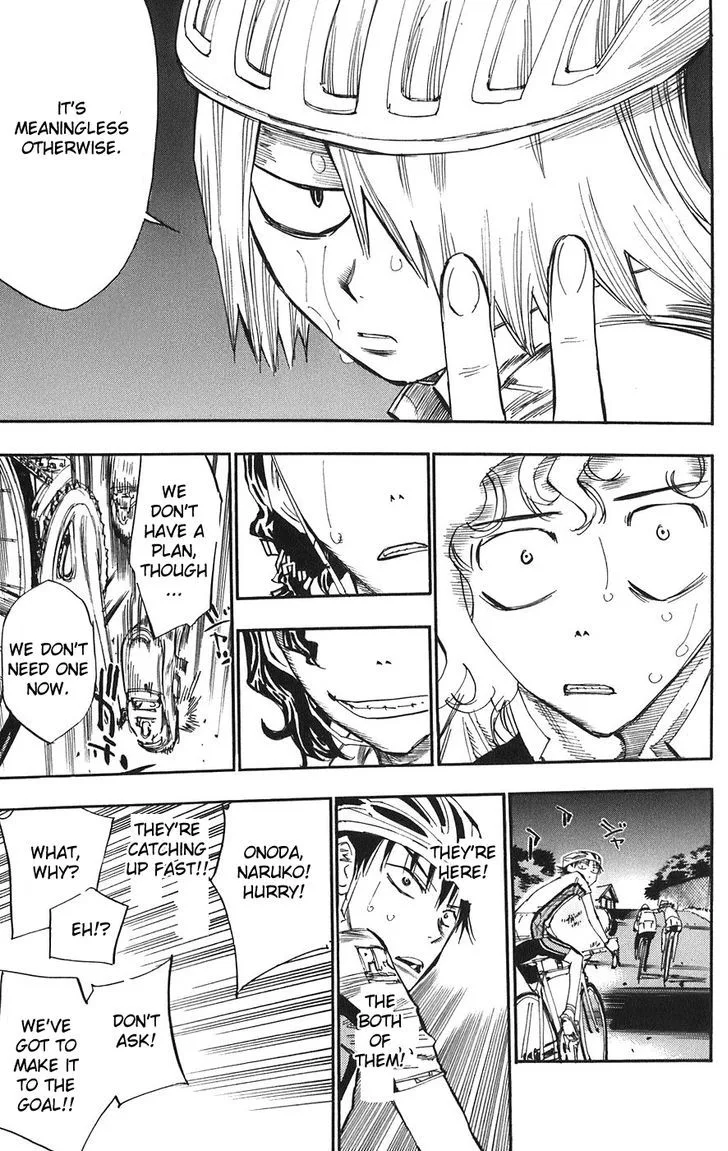 Yowamushi Pedal Chapter 54 page 14