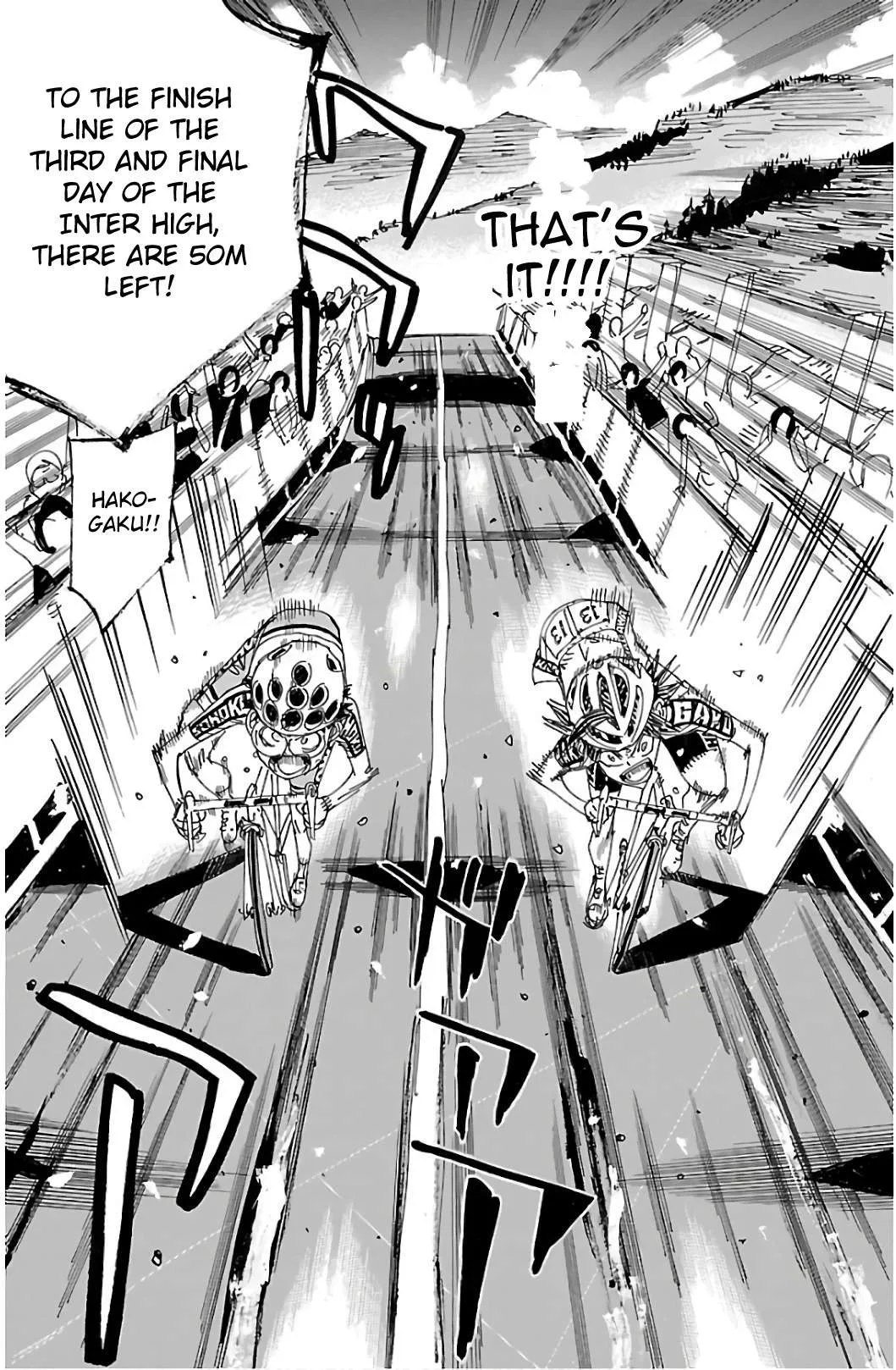 Yowamushi Pedal Chapter 540 page 6