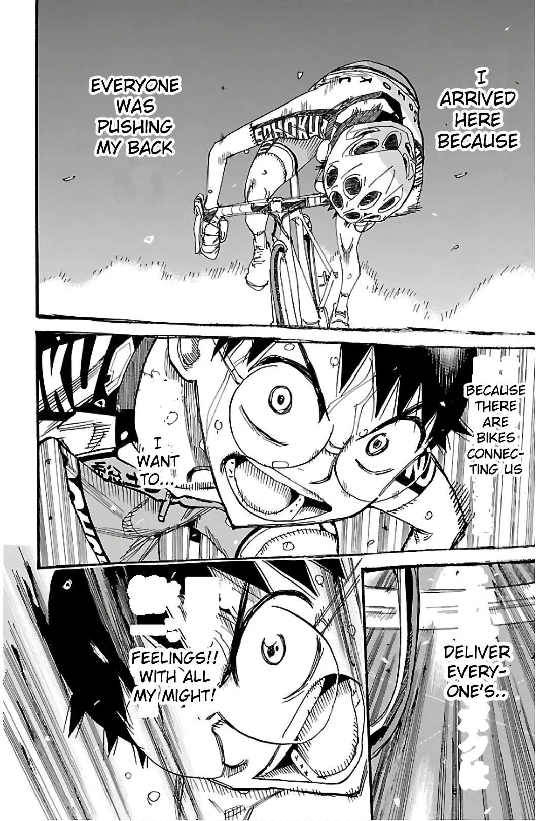 Yowamushi Pedal Chapter 540 page 14