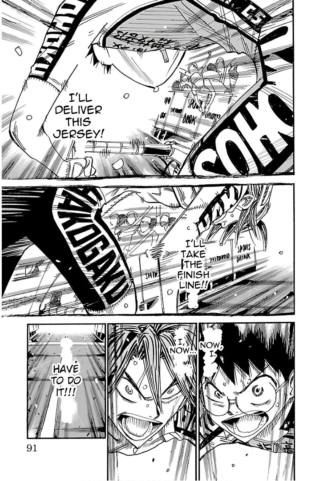 Yowamushi Pedal Chapter 540 page 5