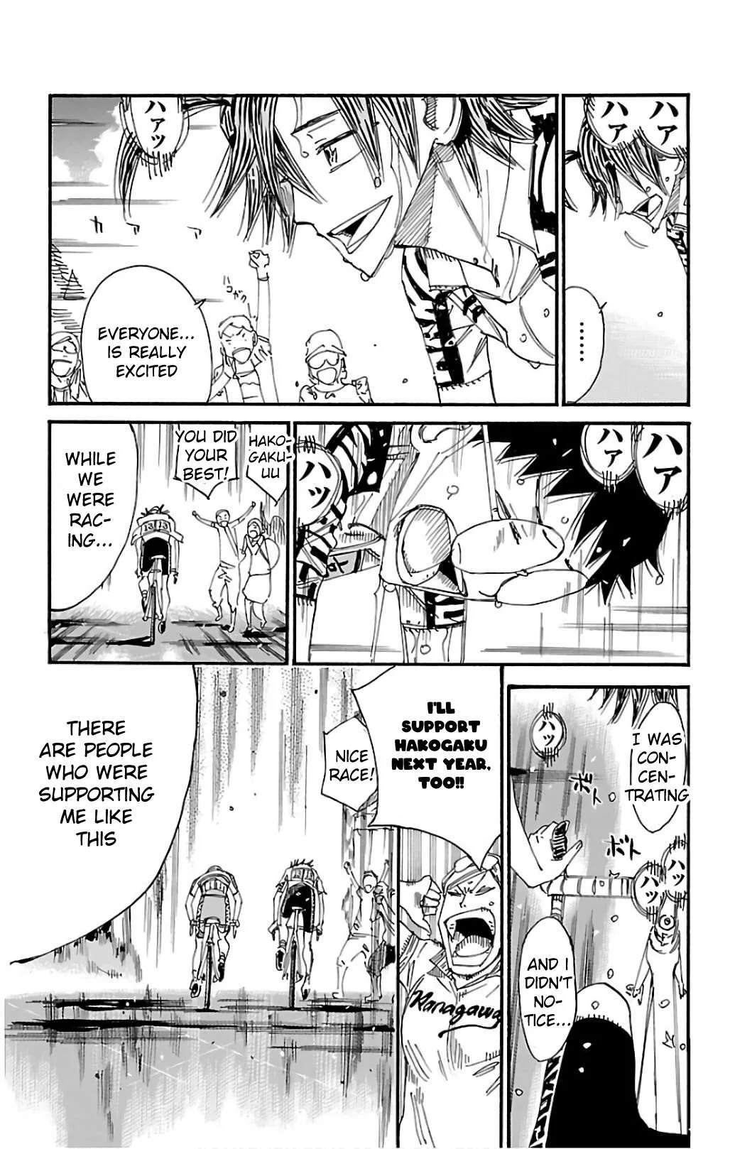 Yowamushi Pedal Chapter 541 page 8