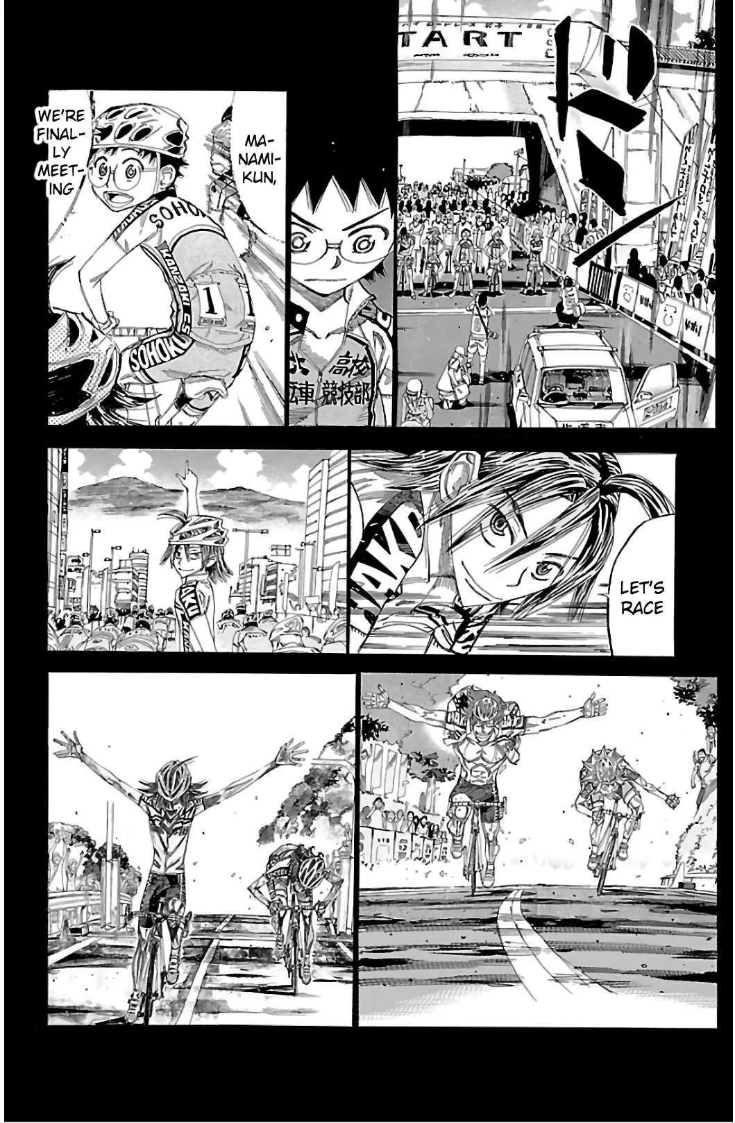 Yowamushi Pedal Chapter 541 page 11
